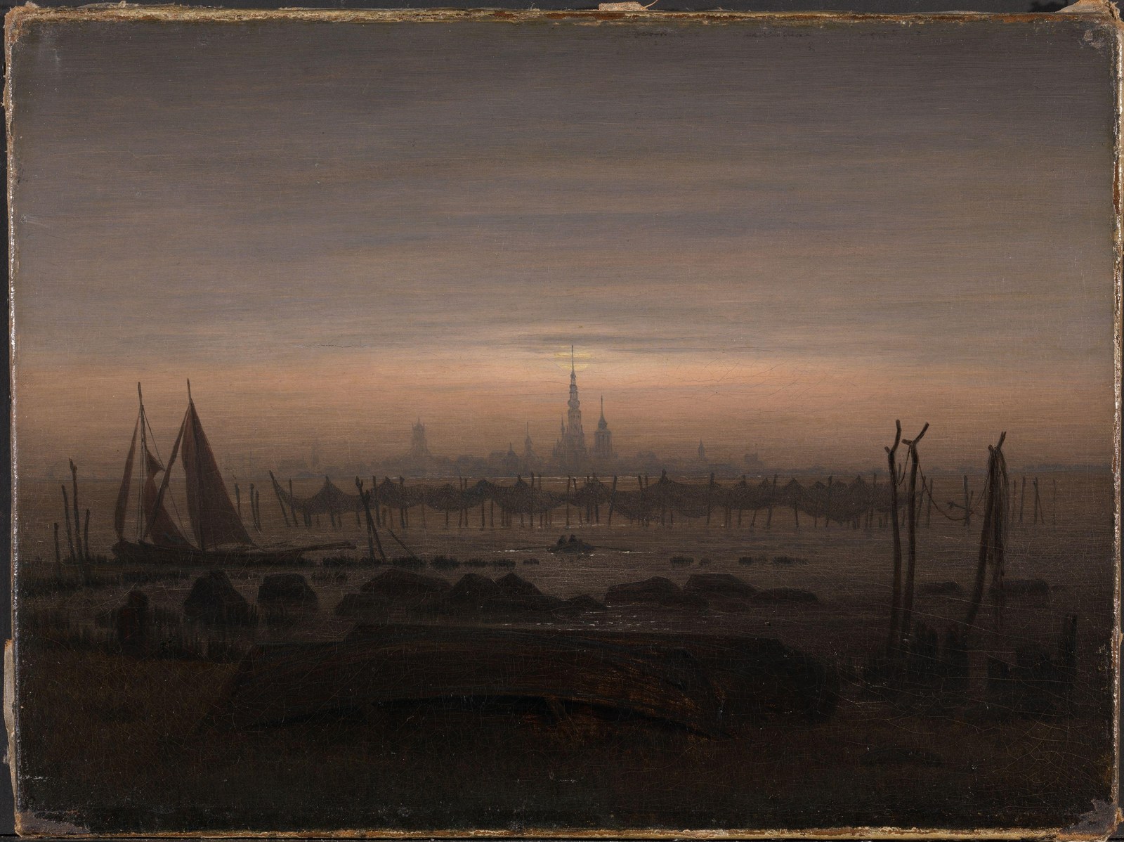 Greifswald in moonlight