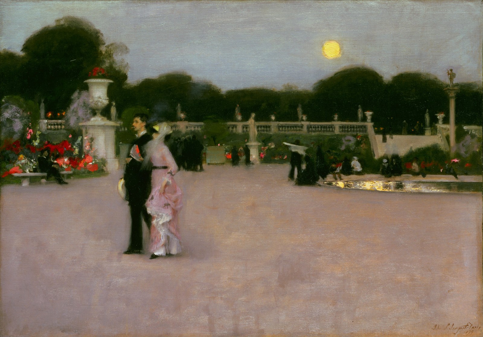 In the Luxembourg Gardens