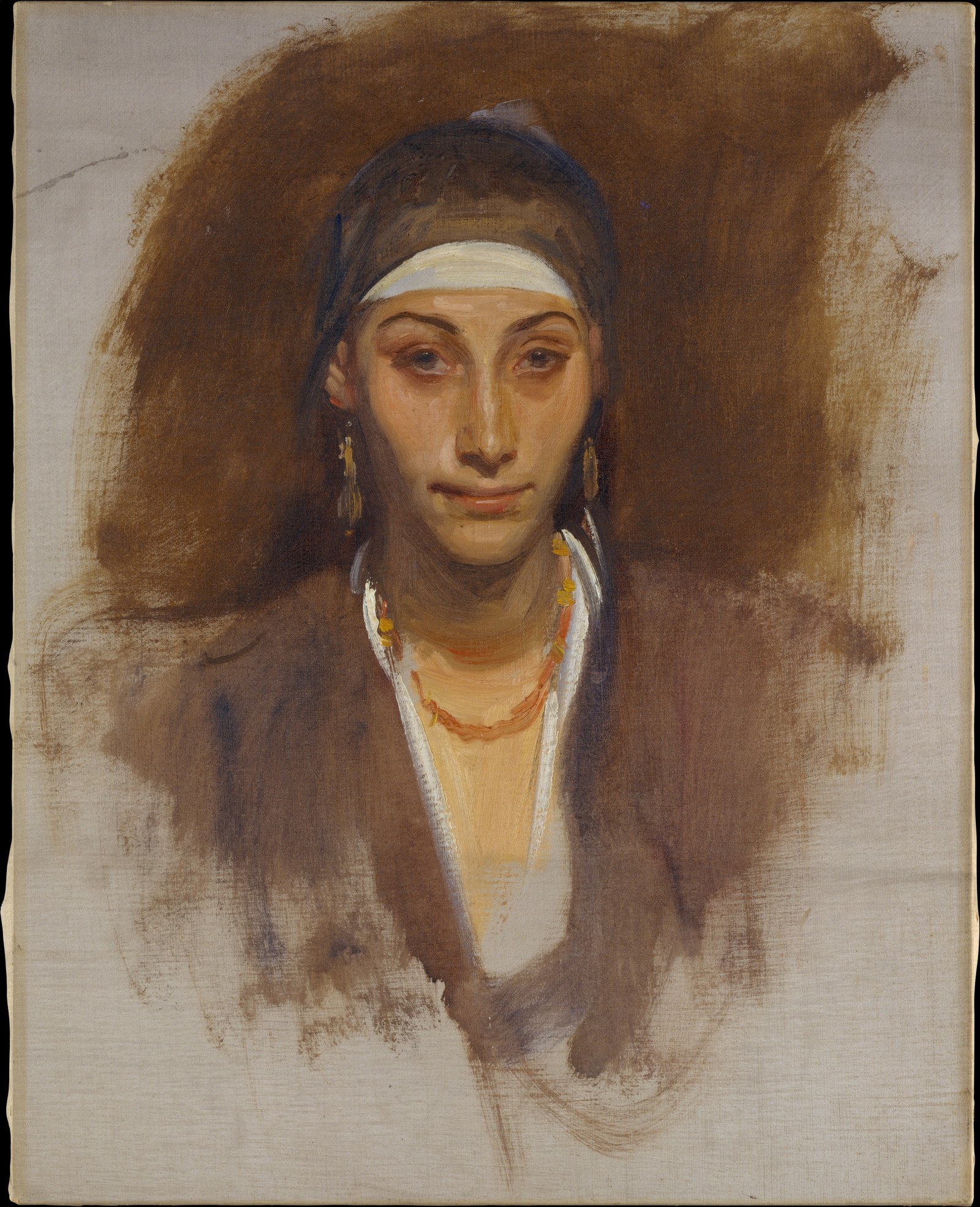 Egyptian Woman with Earrings