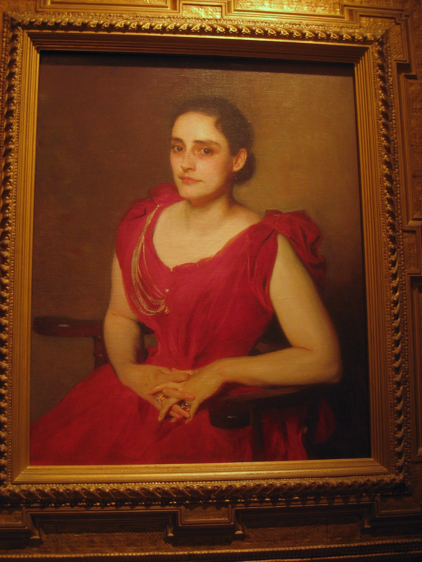 Portrait of Lizzie B. Dewey (Mrs. Francis Henshaw Dewey II)