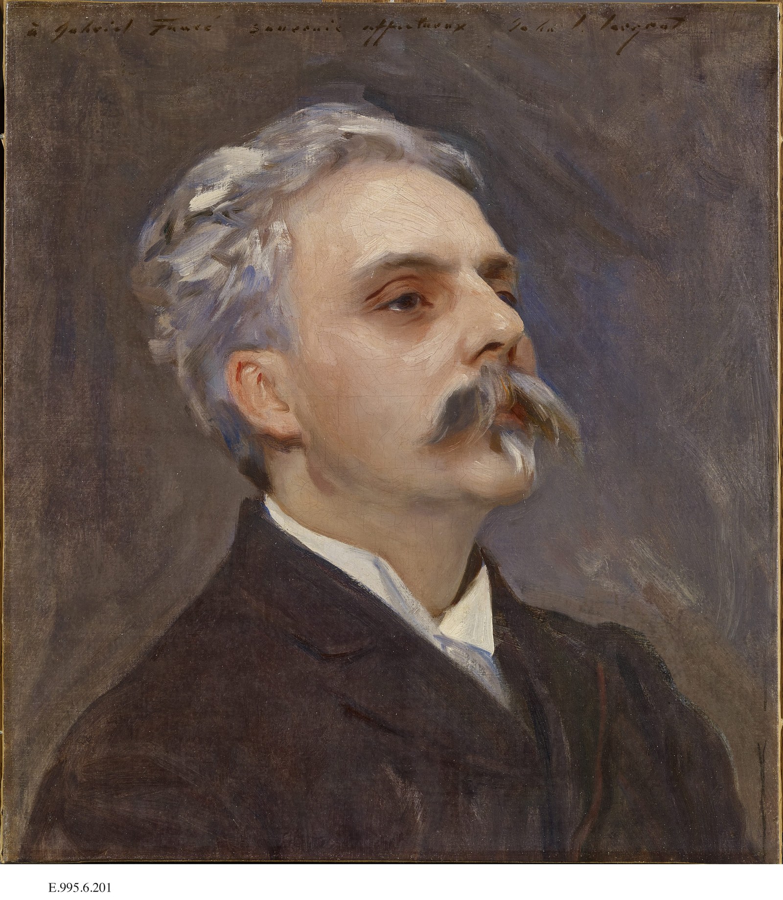 Portrait of Gabriel Fauré by John Singer Sargent