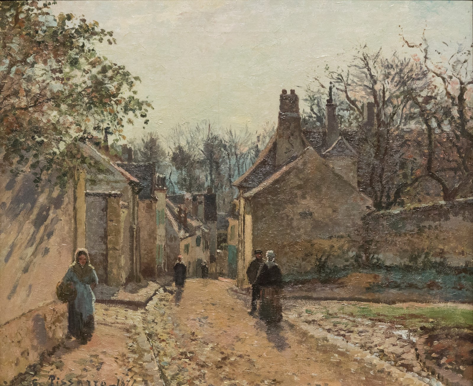 A Village Street. Louveciennes