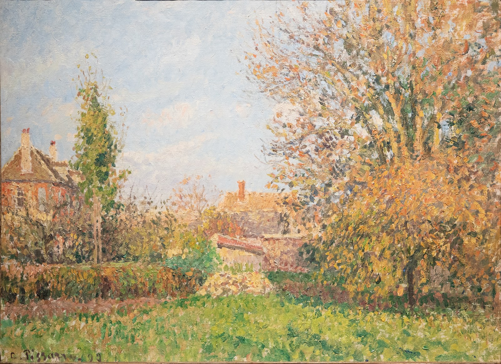 Autumn in the Meadow at Éragny