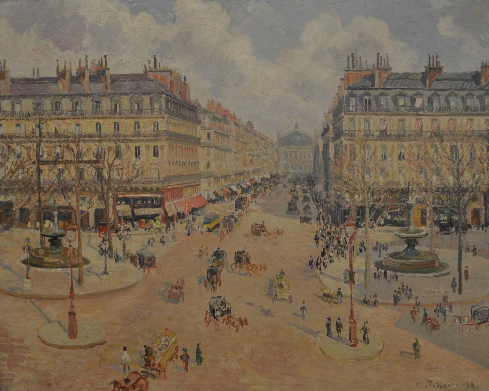Avenue de l'Opéra: Morning Sunshine