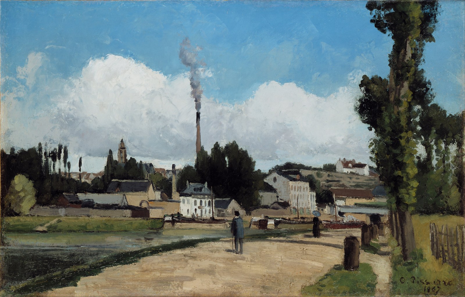 Banks of the Oise at Pontoise