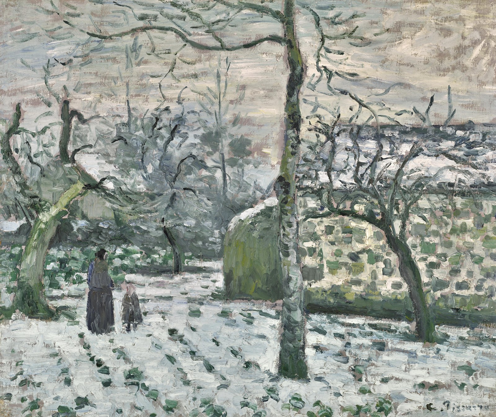 Effect of Snow at Montfoucault