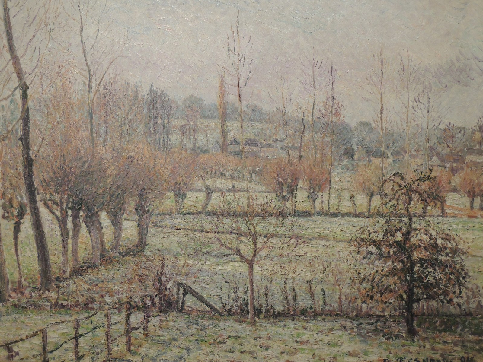 Effect of Snow at Éragny
