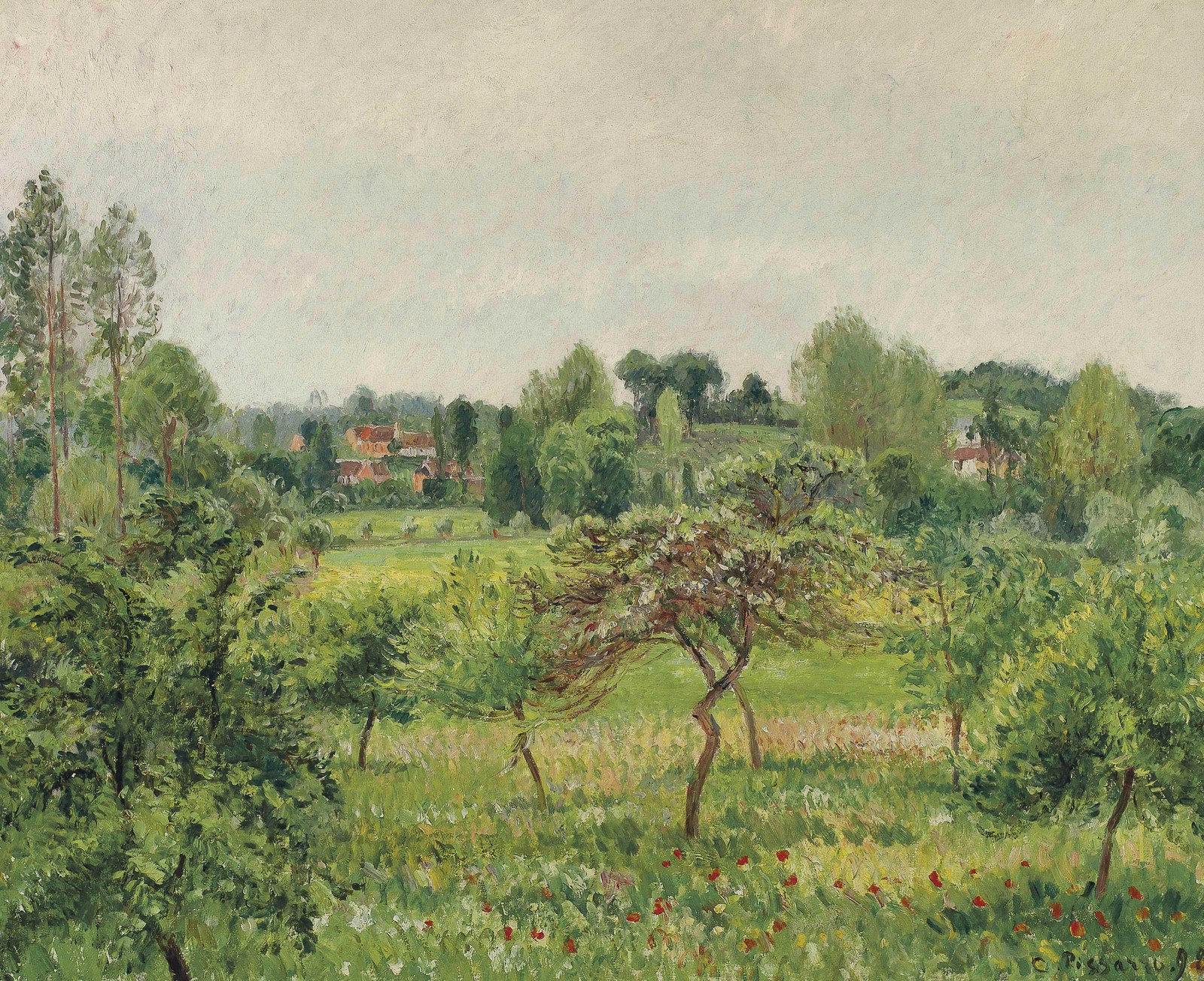 June, Rainy Weather, Éragny