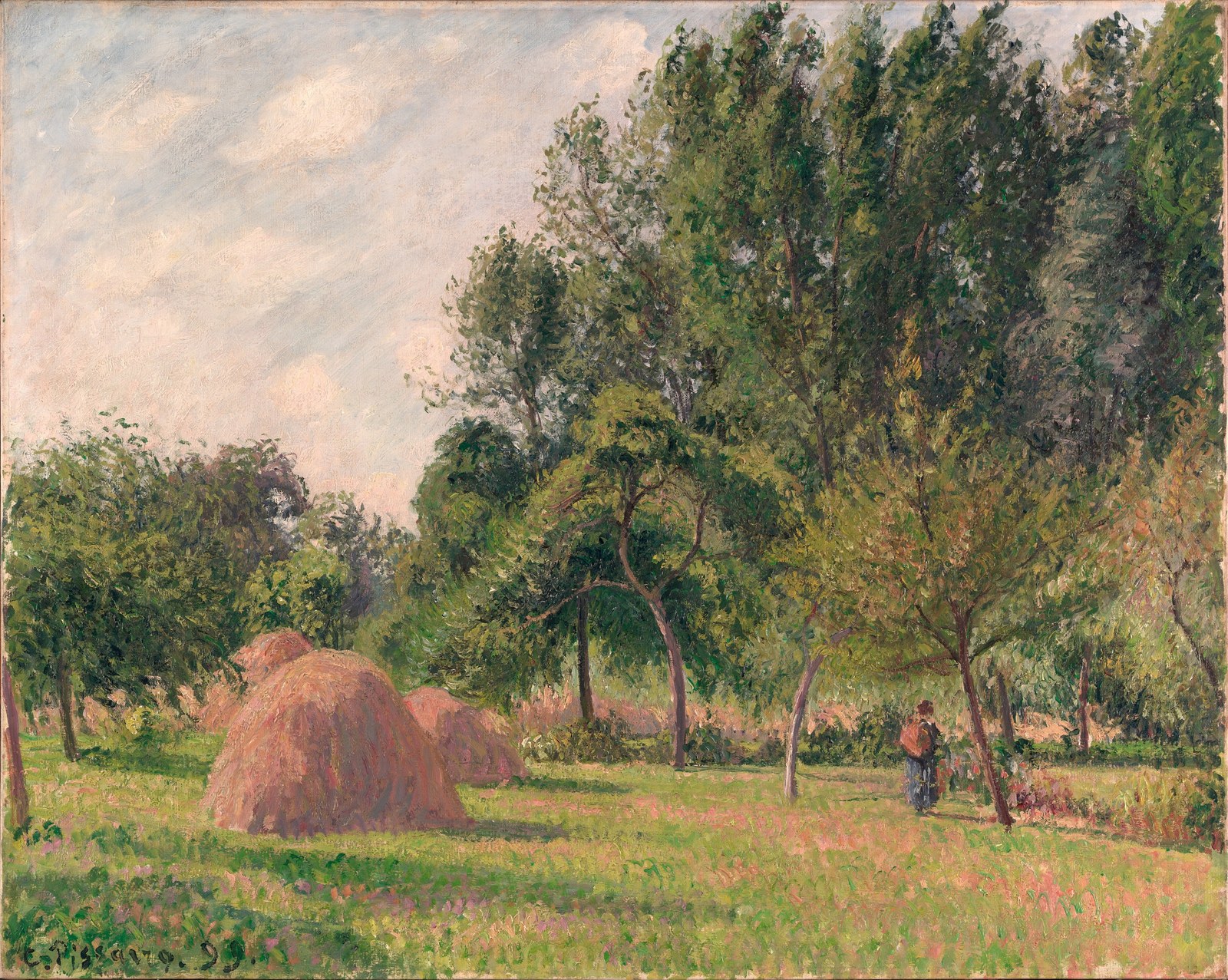 Haystacks, Morning, Éragny