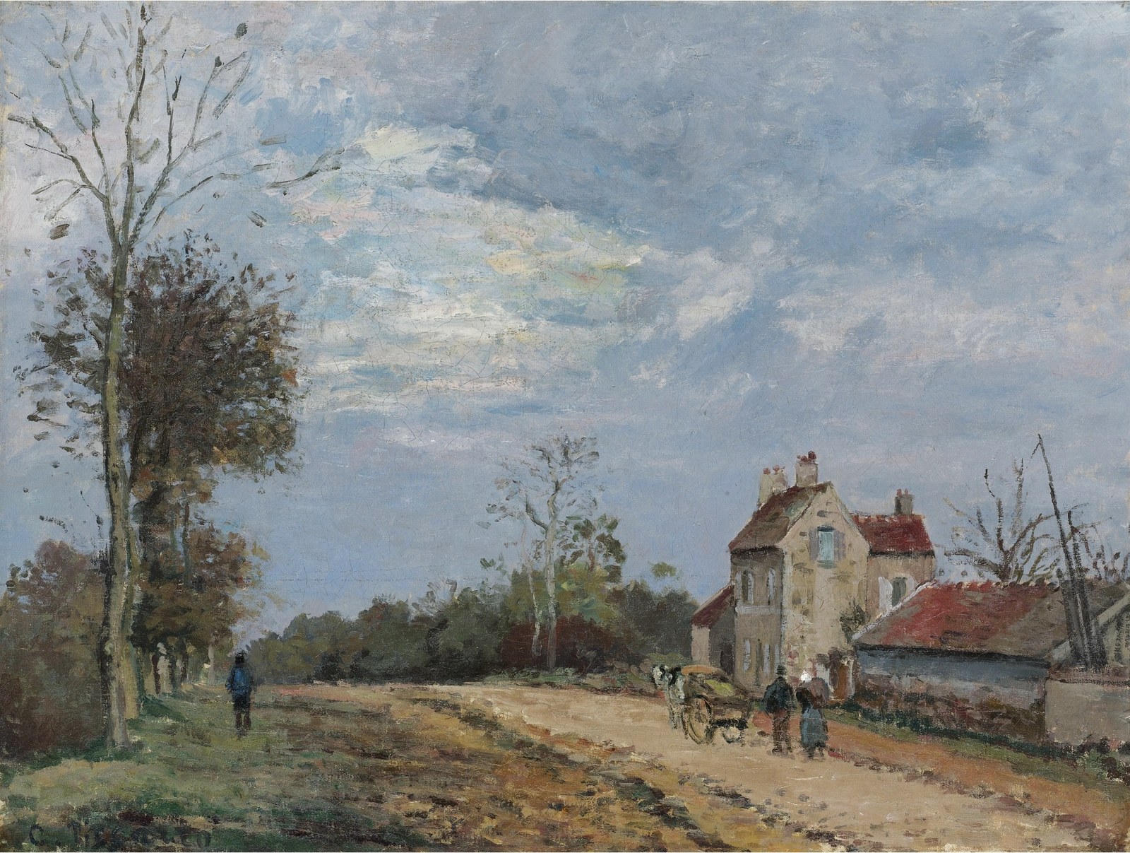 La Maison de monsieur Musy, route de Marly, Louveciennes