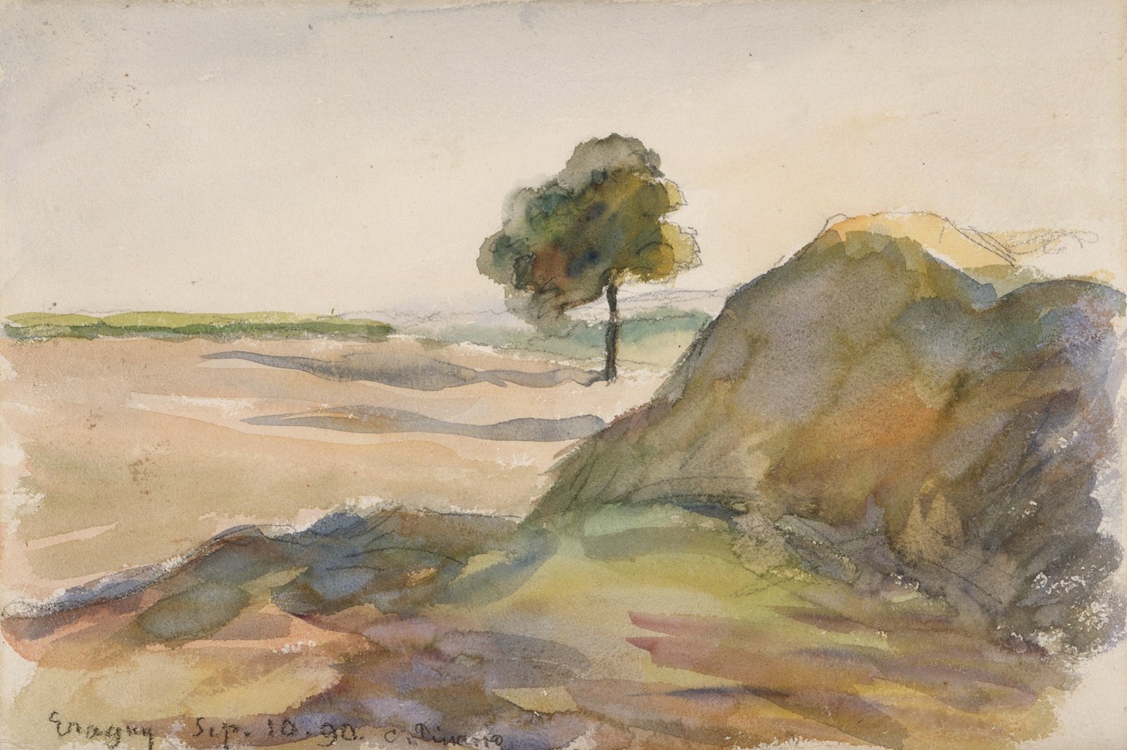 Landscape in Éragny