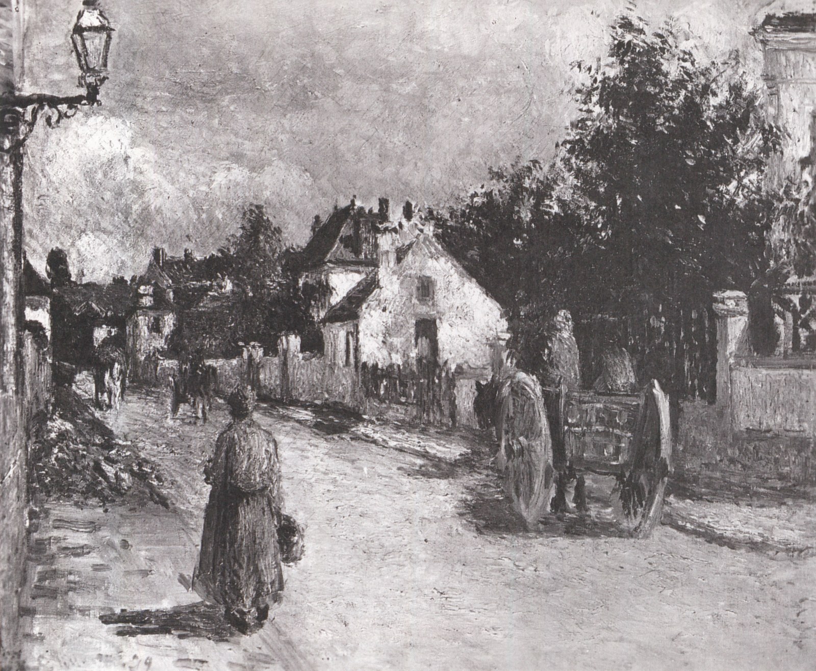 Rue de l'Hermitage, Pontoise (1879)