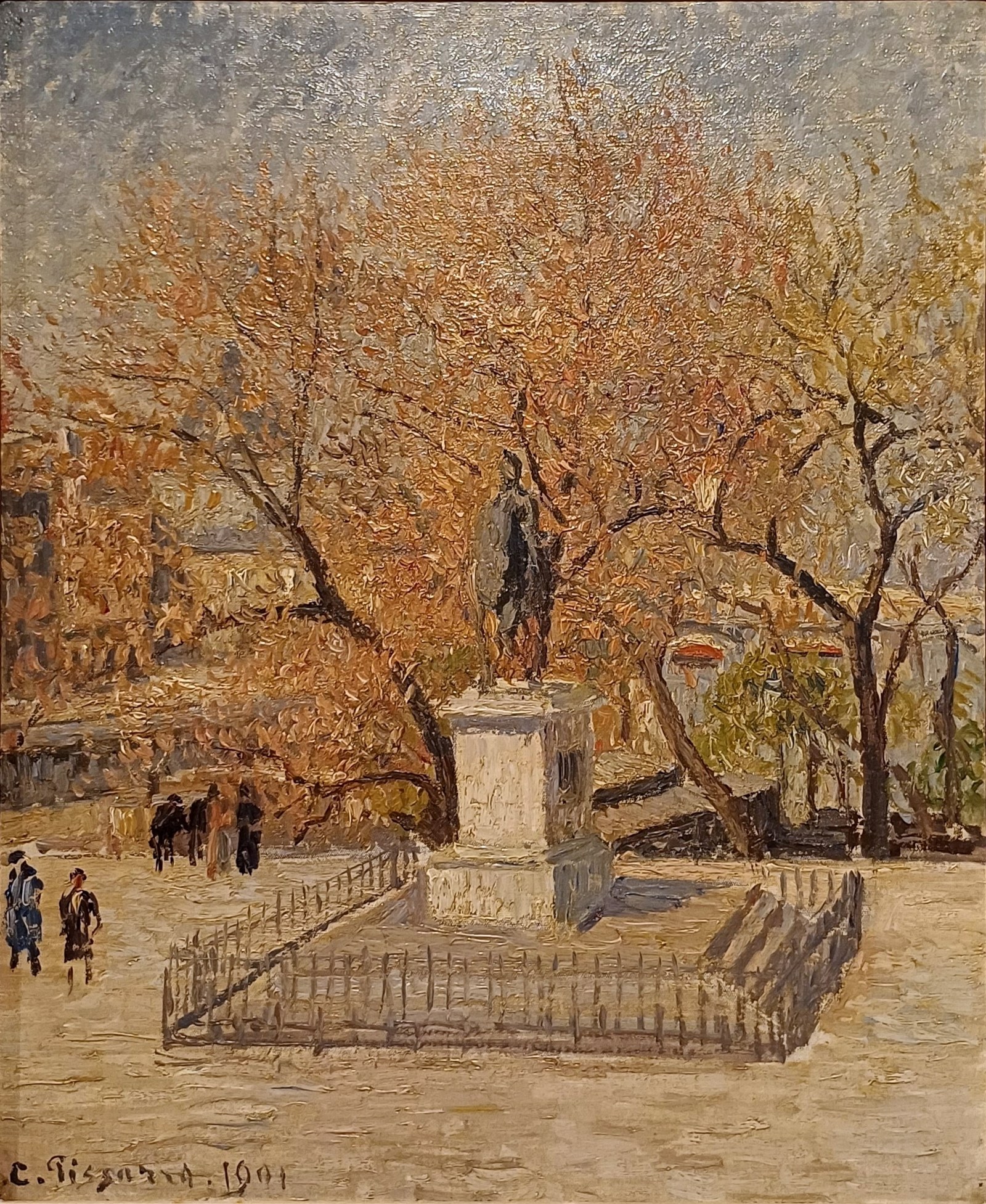 Statue of Henri-IV, Early Spring (First Series)