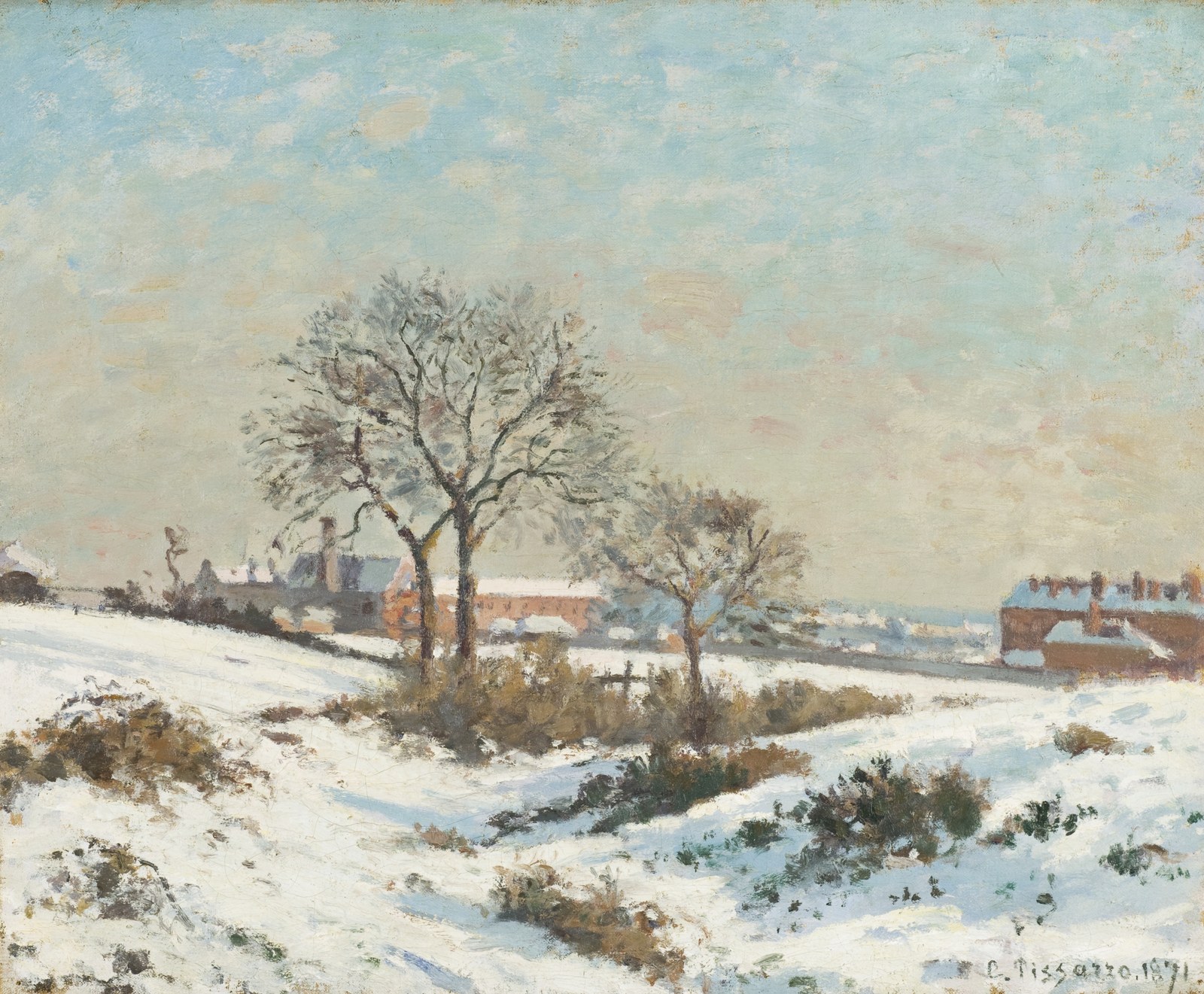 Snowy Landscape at South Norwood