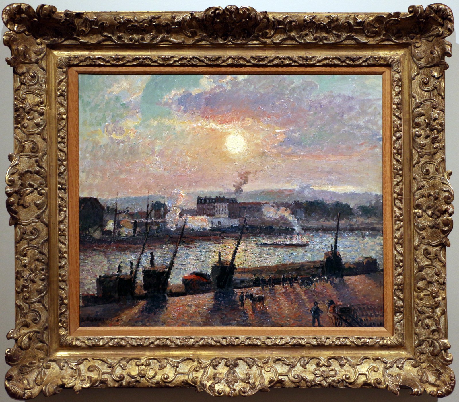Sunset at Rouen