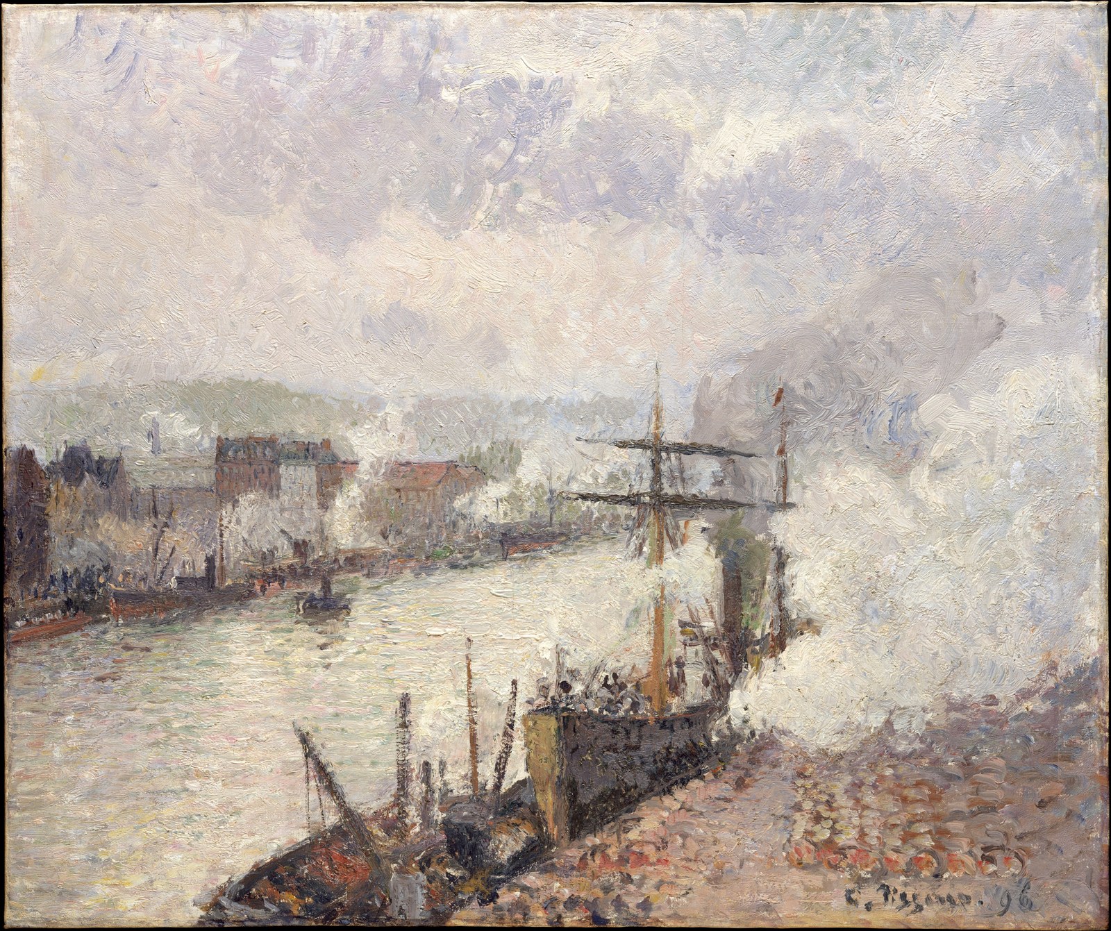 Steamboats in the Port of Rouen