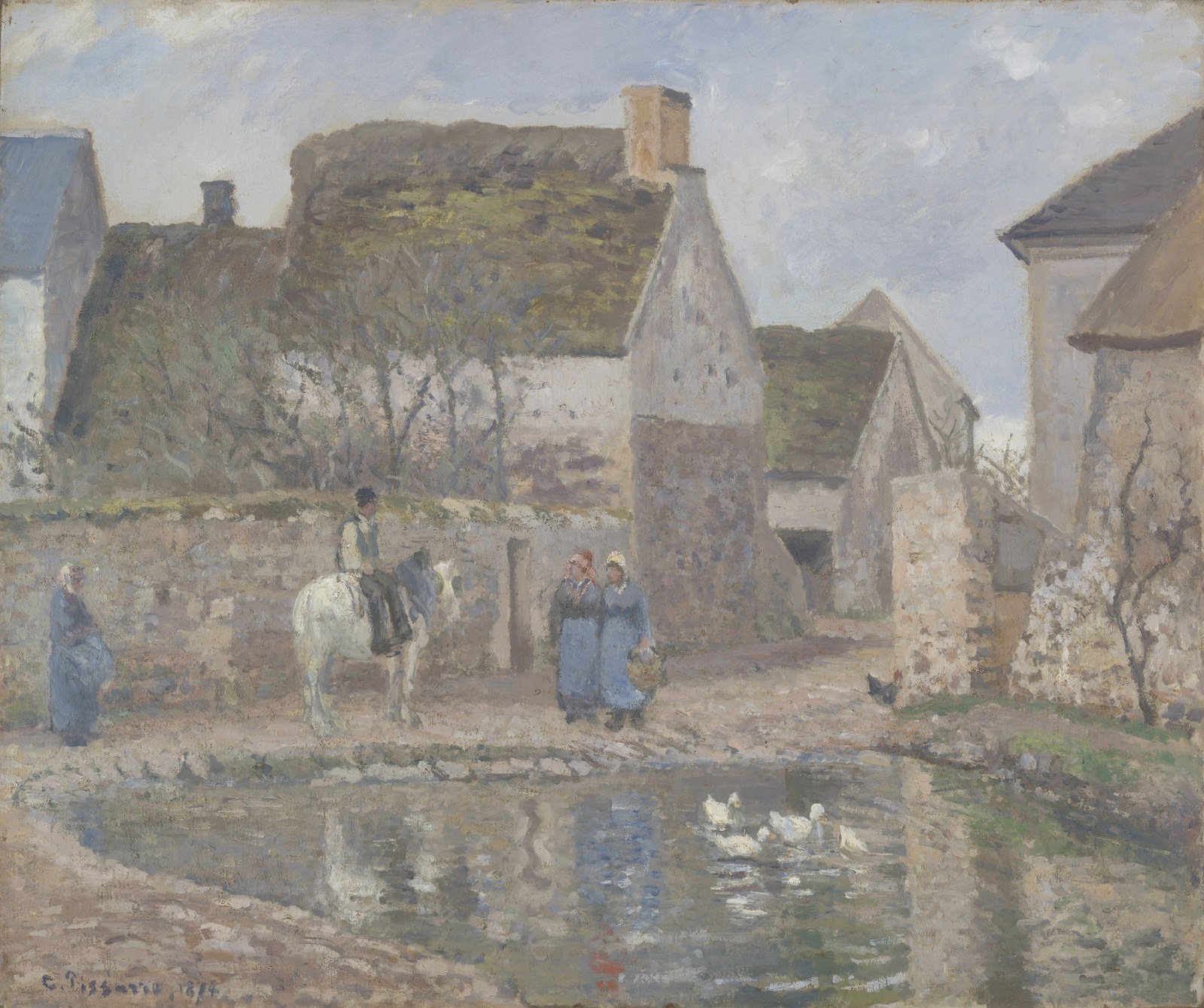 The Duck Pond at Ennery
