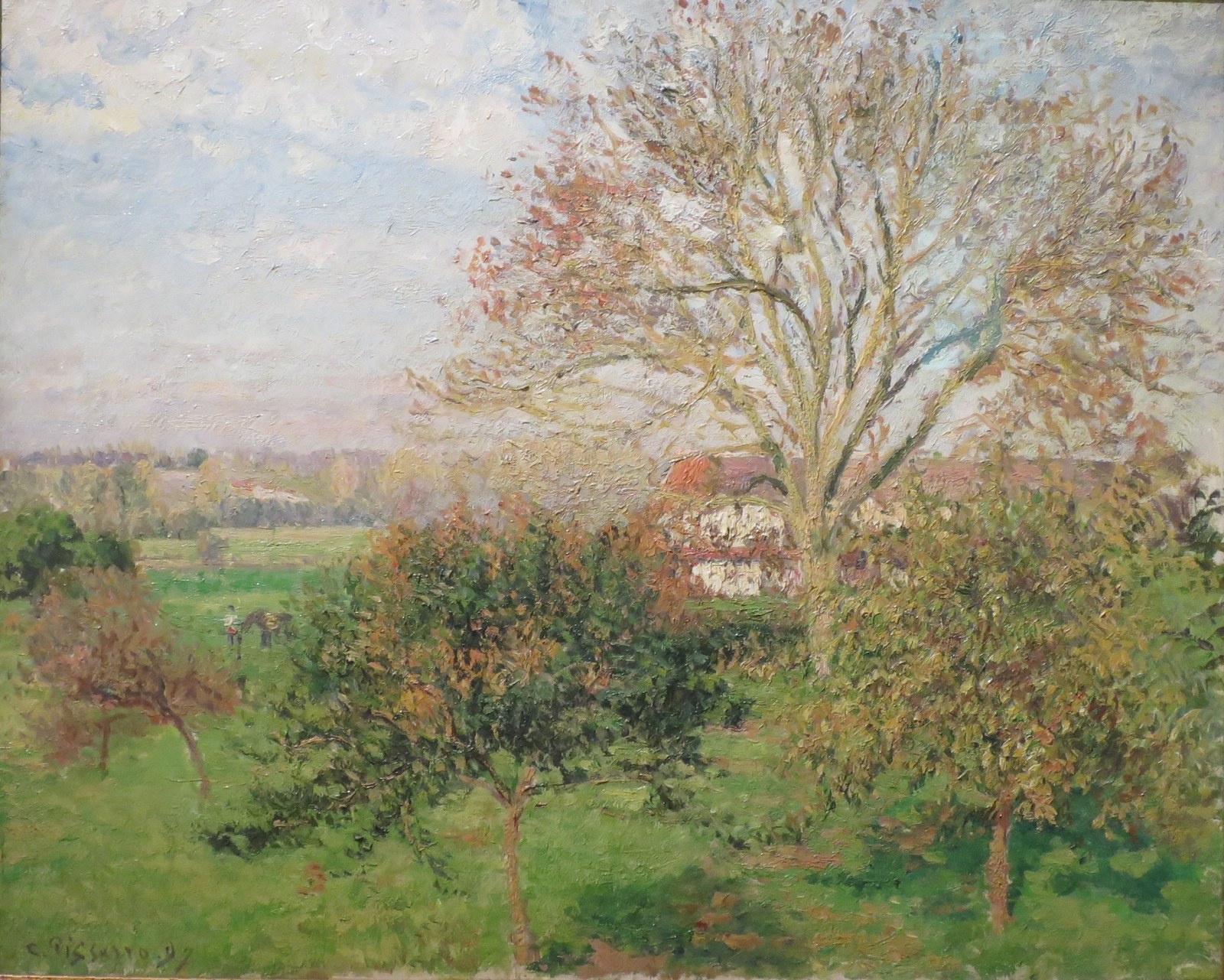 The Big Walnut Tree, Autumn Morning, Éragny
