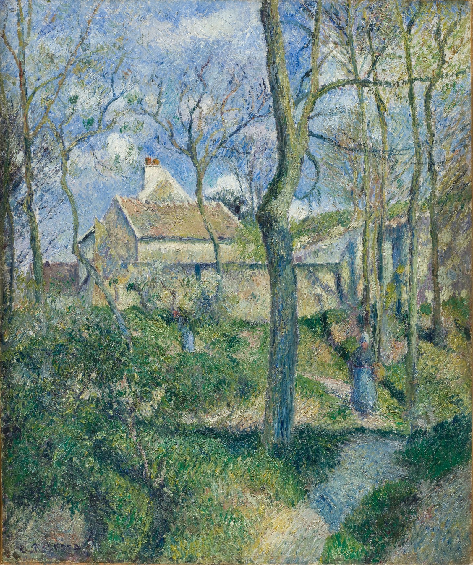 The Path to Les Pouilleux, Pontoise