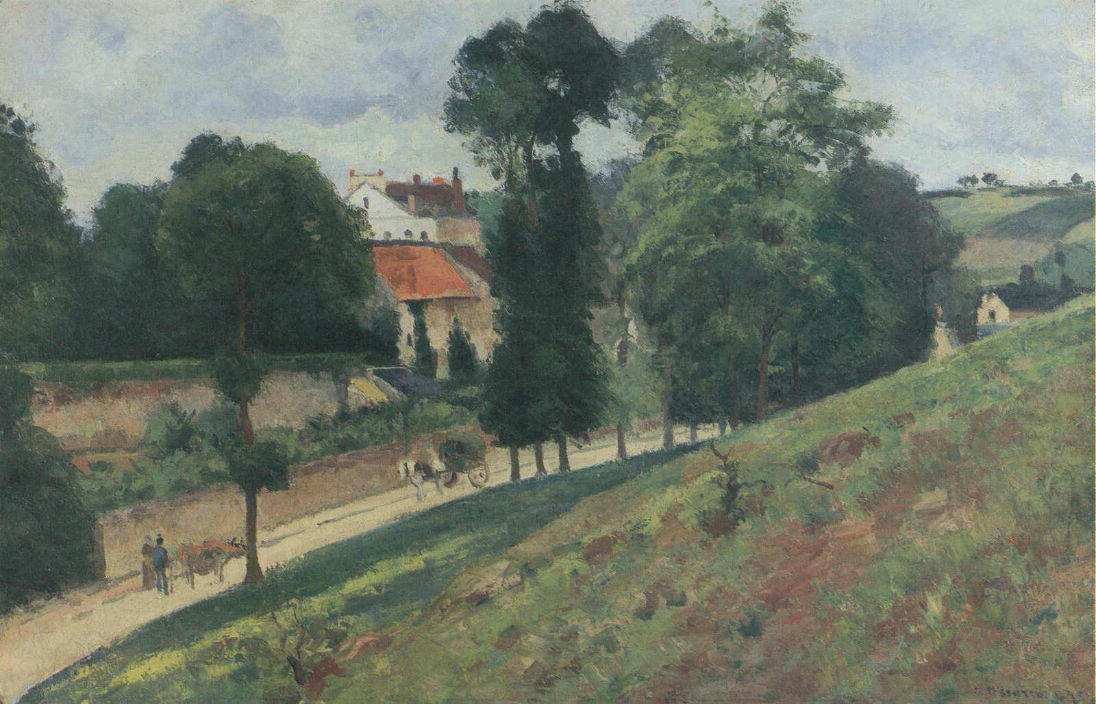 View of the Maison des Mathurins, Pontoise