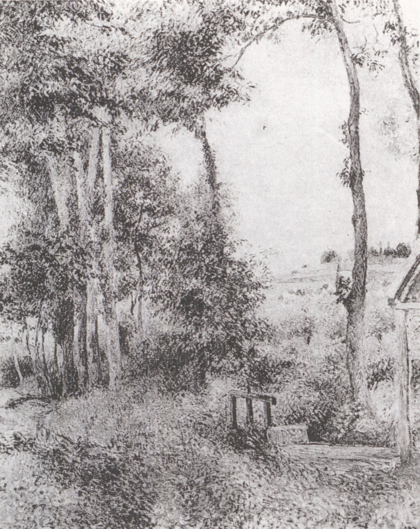 The Sluice Gate at Le Moulinard, Osny