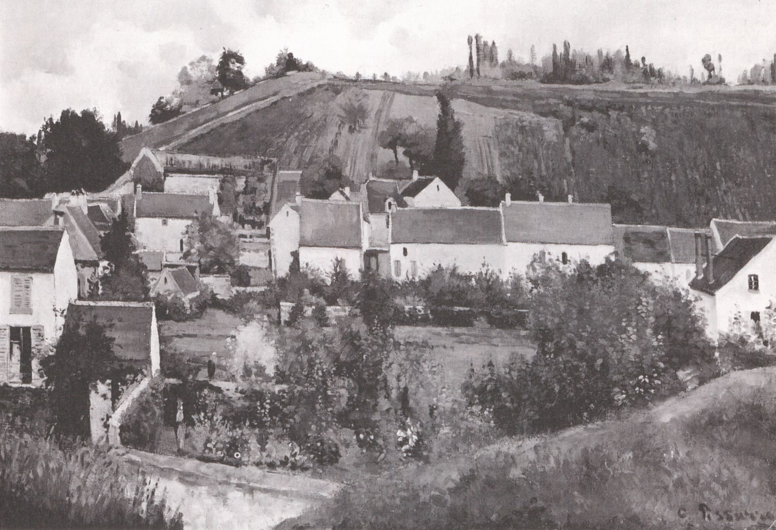 View of L'Hermitage, Côte des Gratte-Coqs, Pontoise