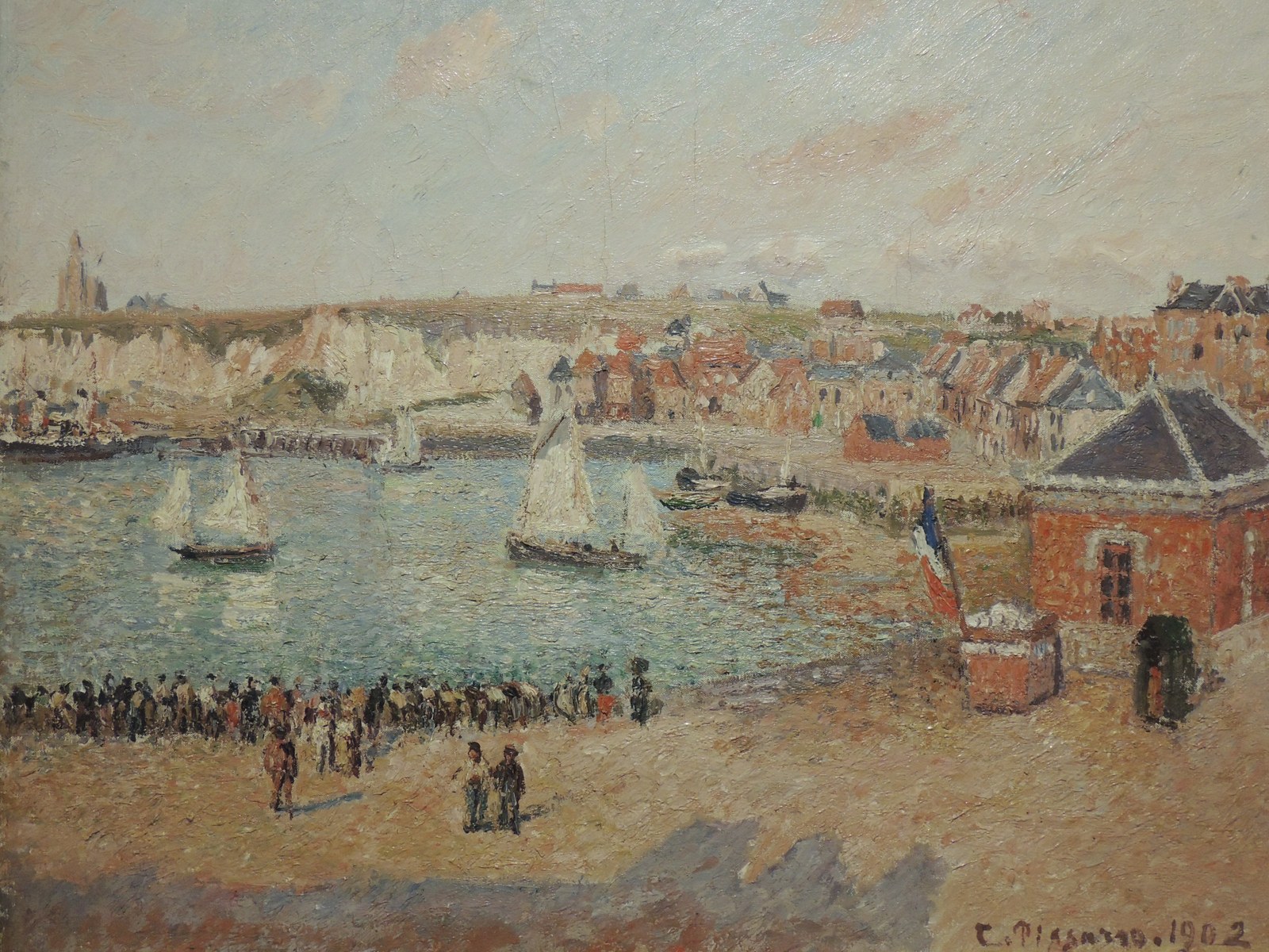 View from the Harbour in Dieppe