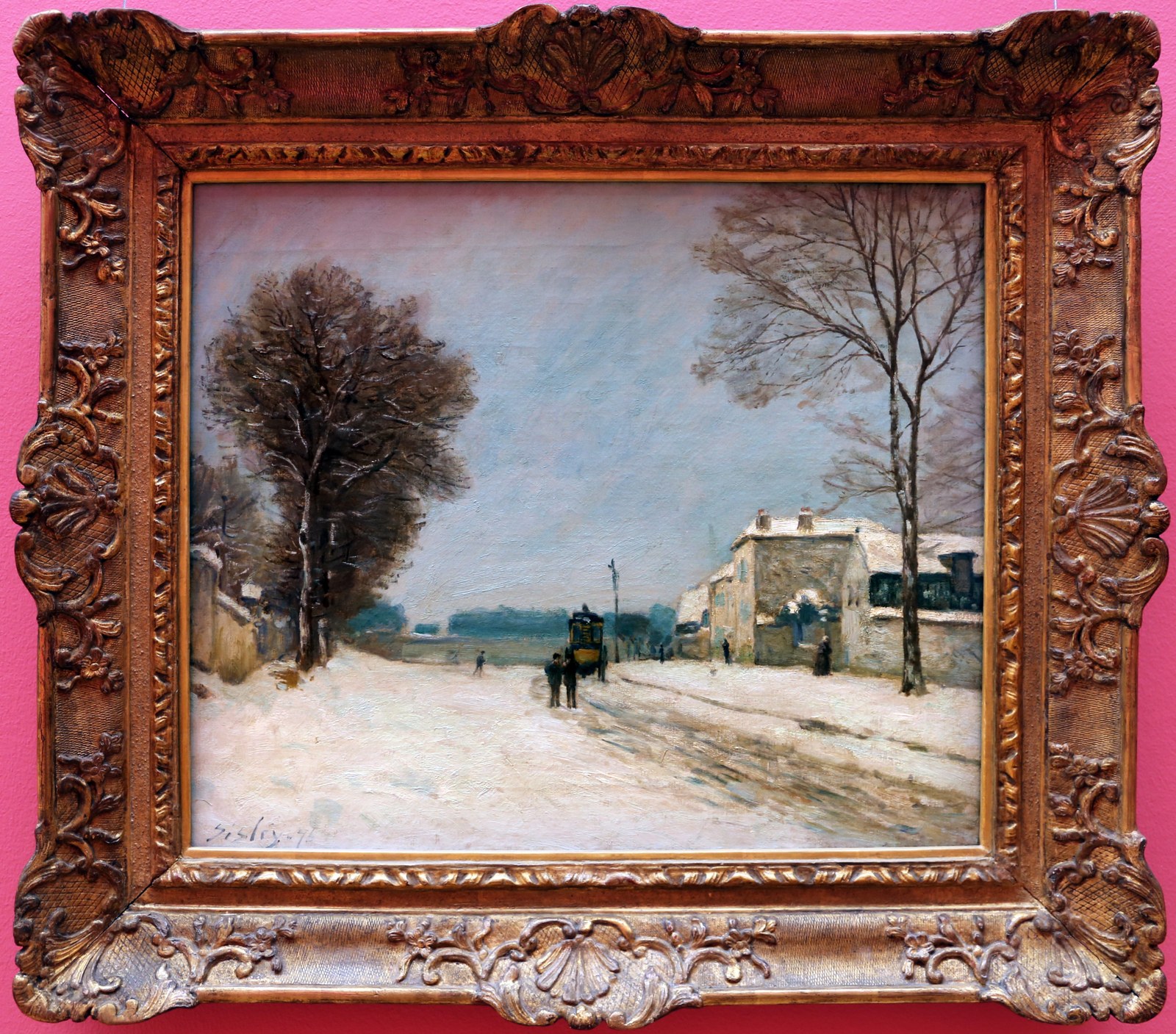 In Winter, Snow Effect
