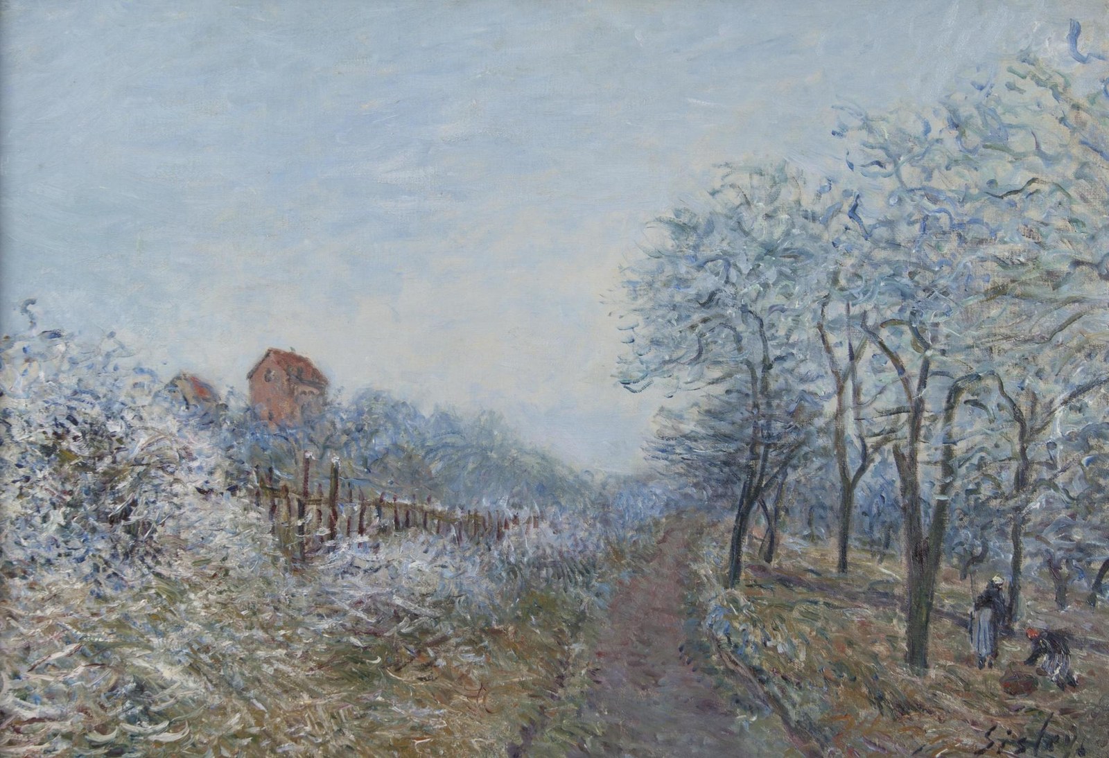 Frost in Veneux