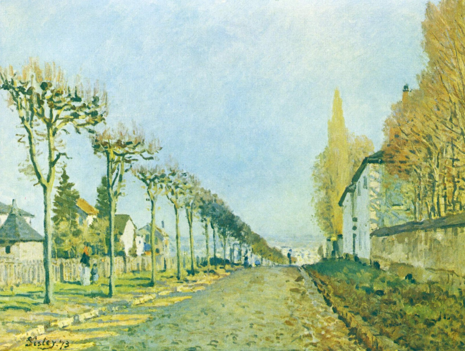 Le chemin de la Machine, Louveciennes