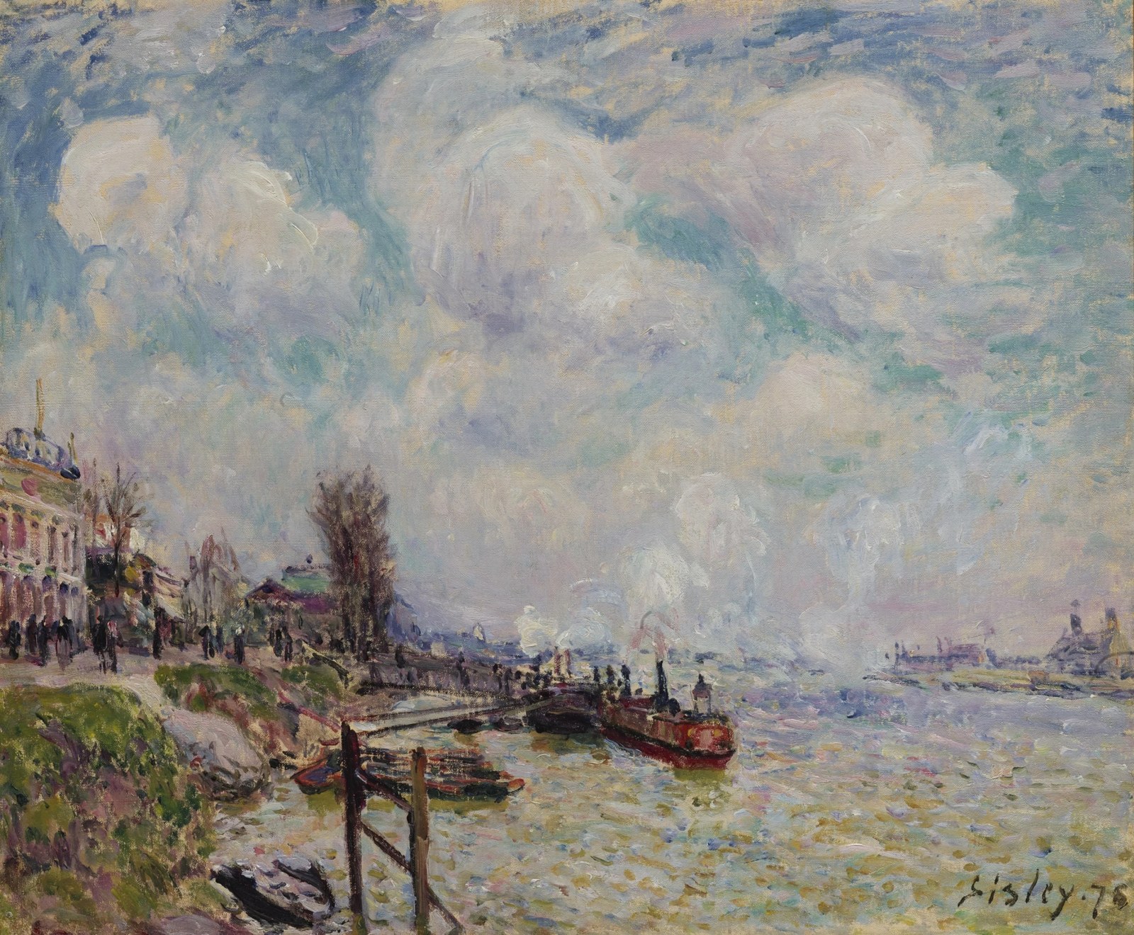 La Seine au Point du jour