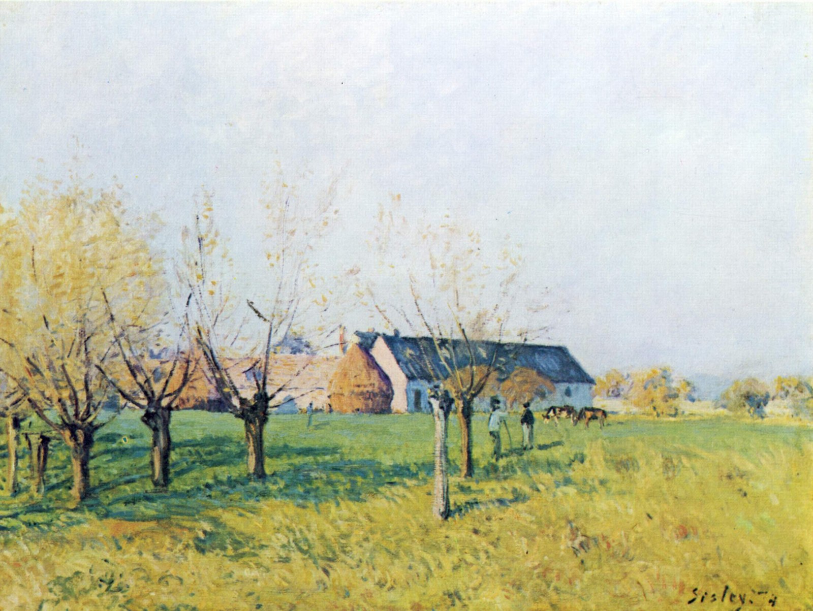 The “Trou d’Enfer” Farm, Autumn Morning