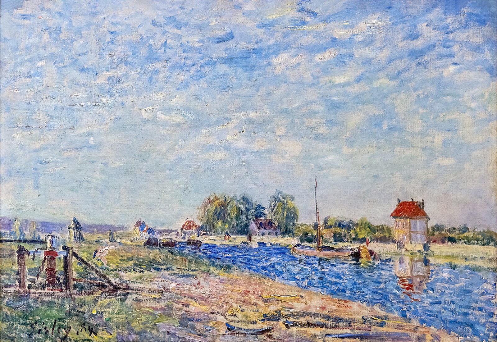 The Loing's canal