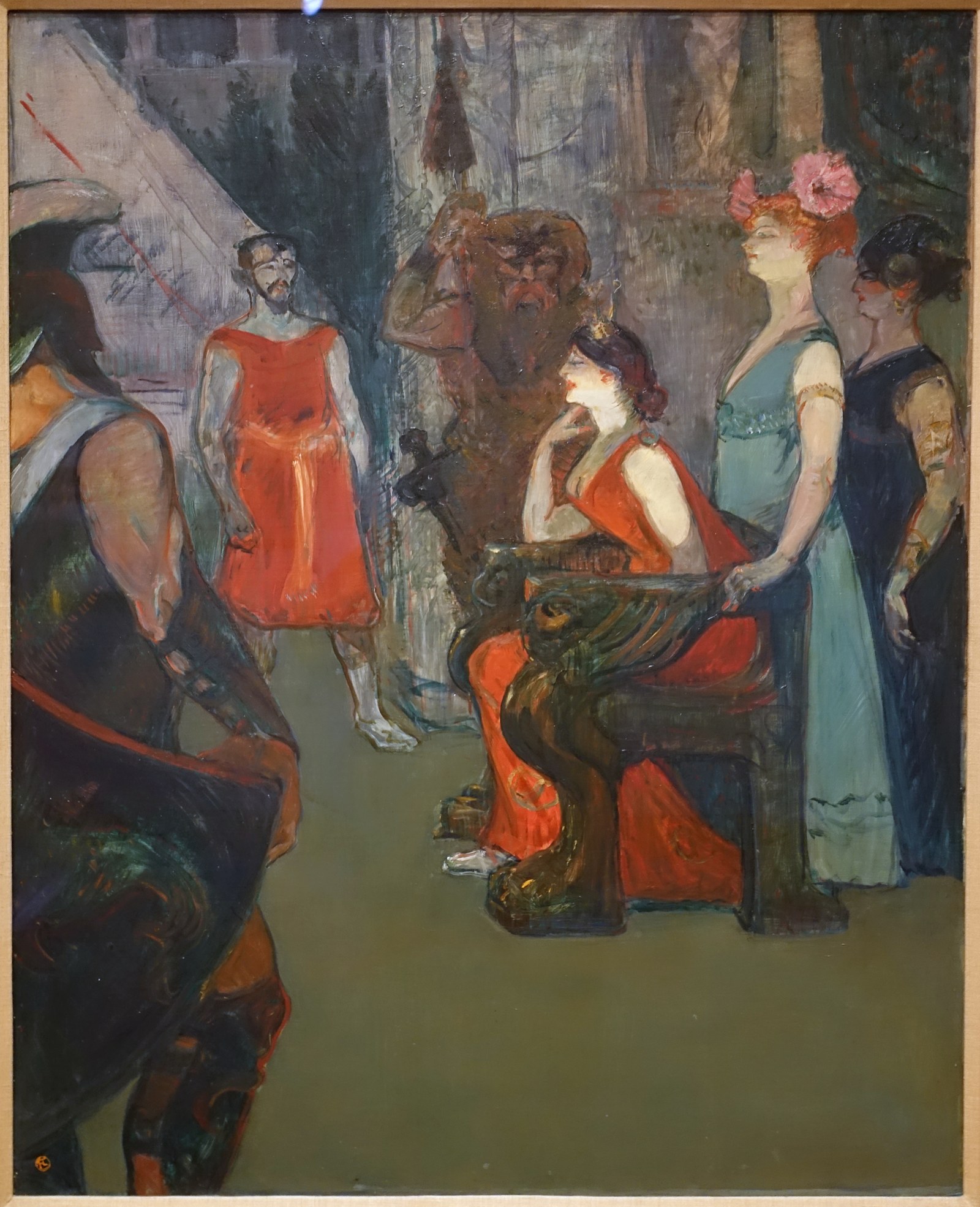 Messalina by Henri de Toulouse-Lautrec