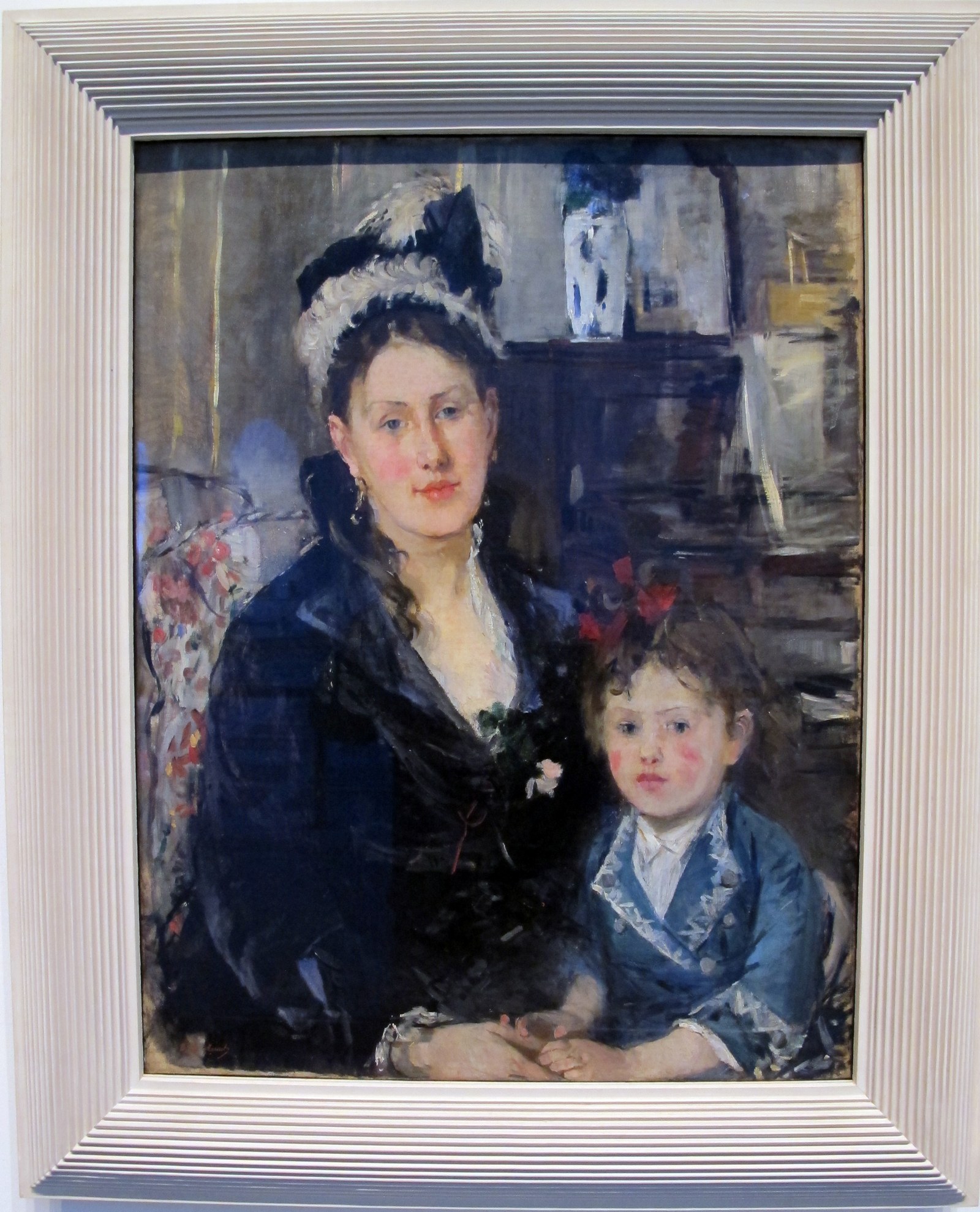 Portrait of Mme Boursier and Her Daughter