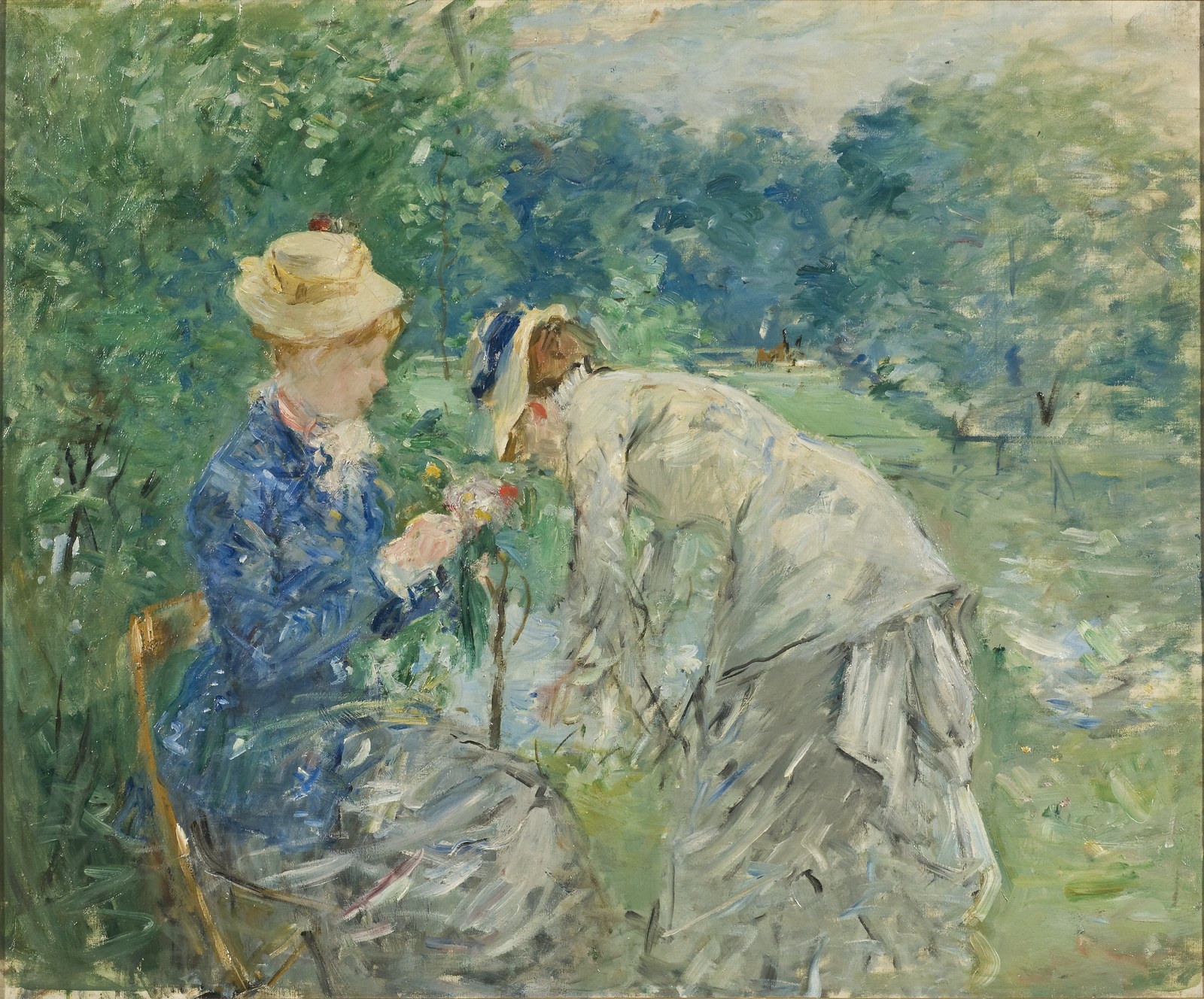 In the Bois de Boulogne