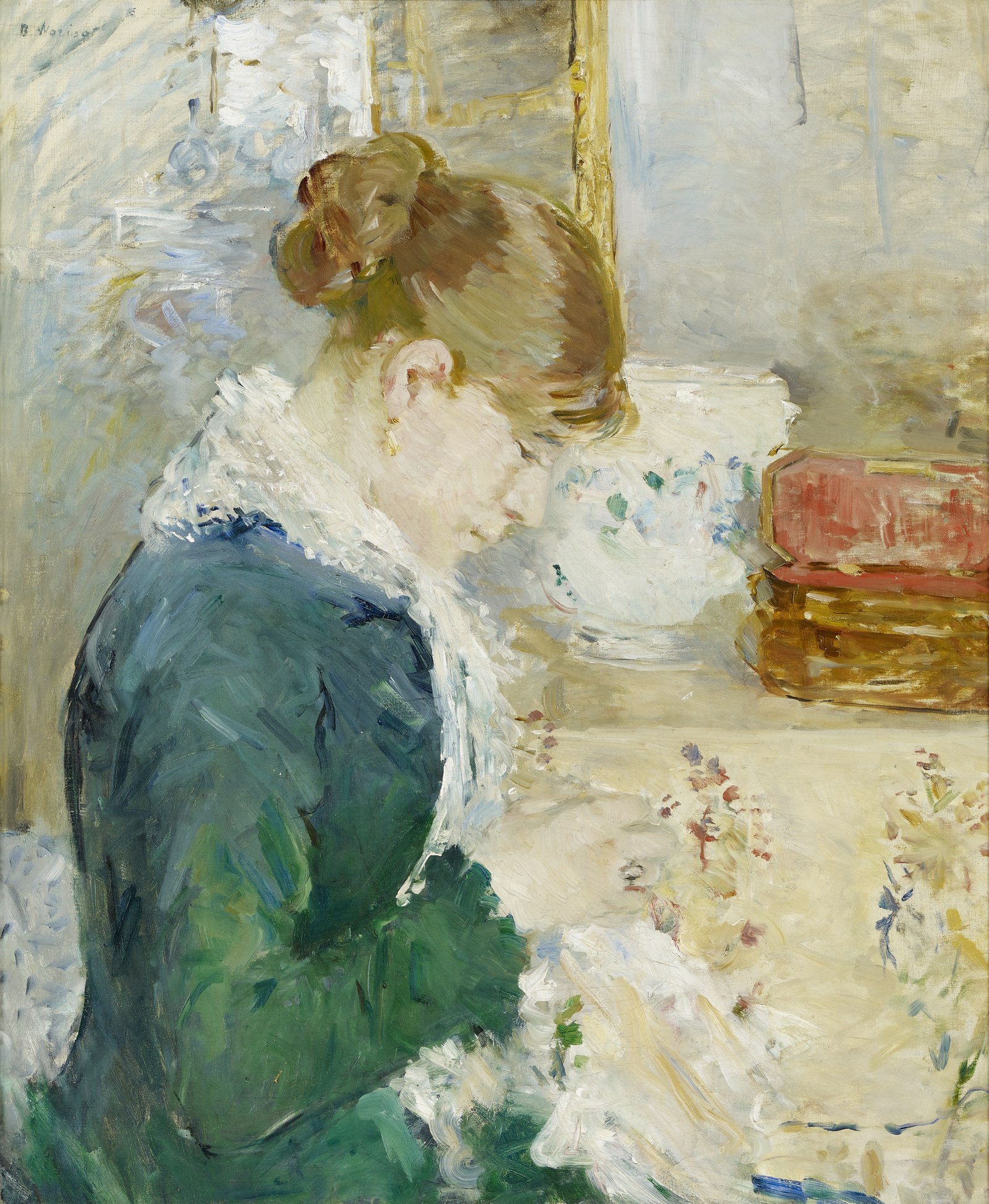 Woman Sewing