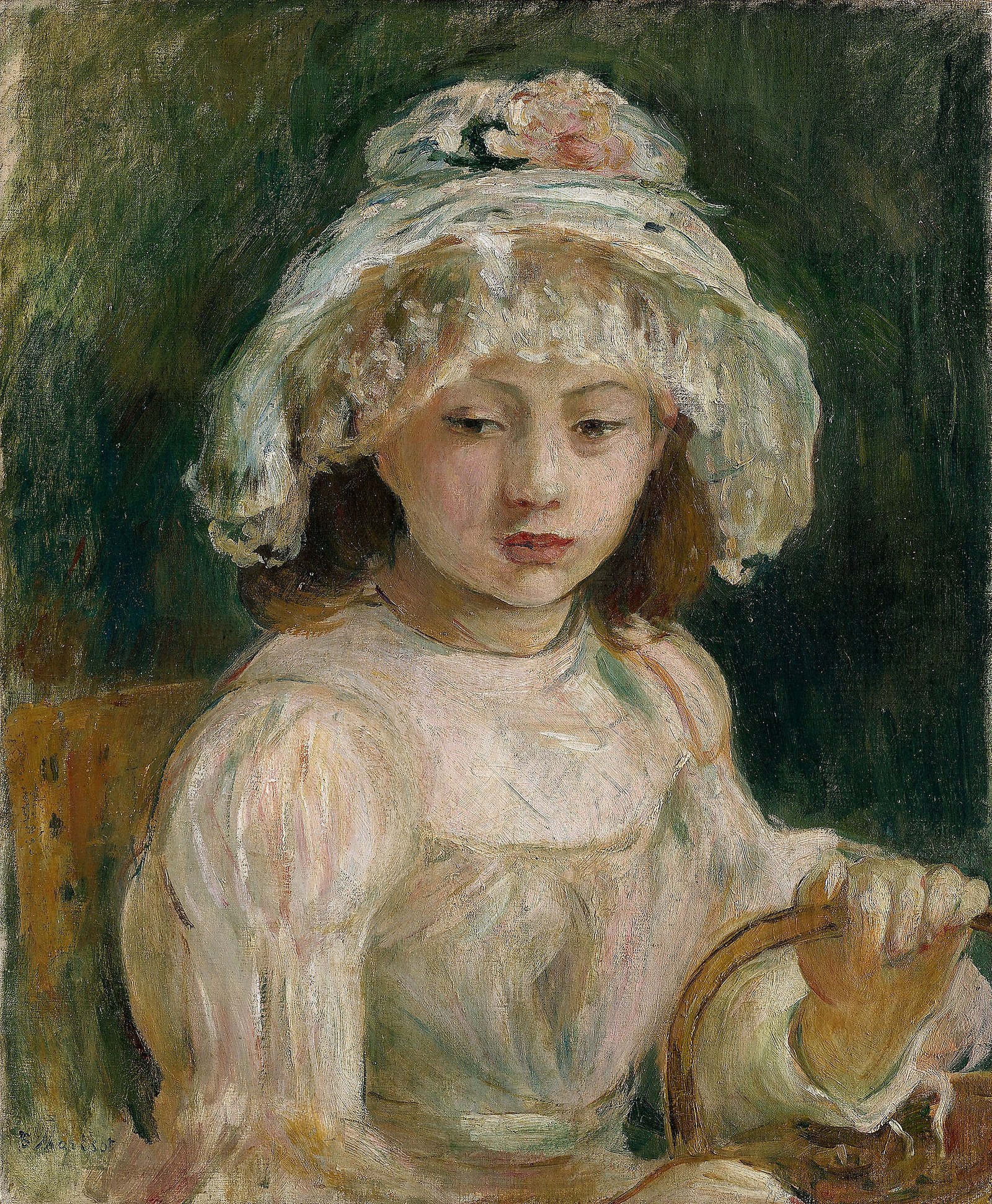 Young Girl with Hat