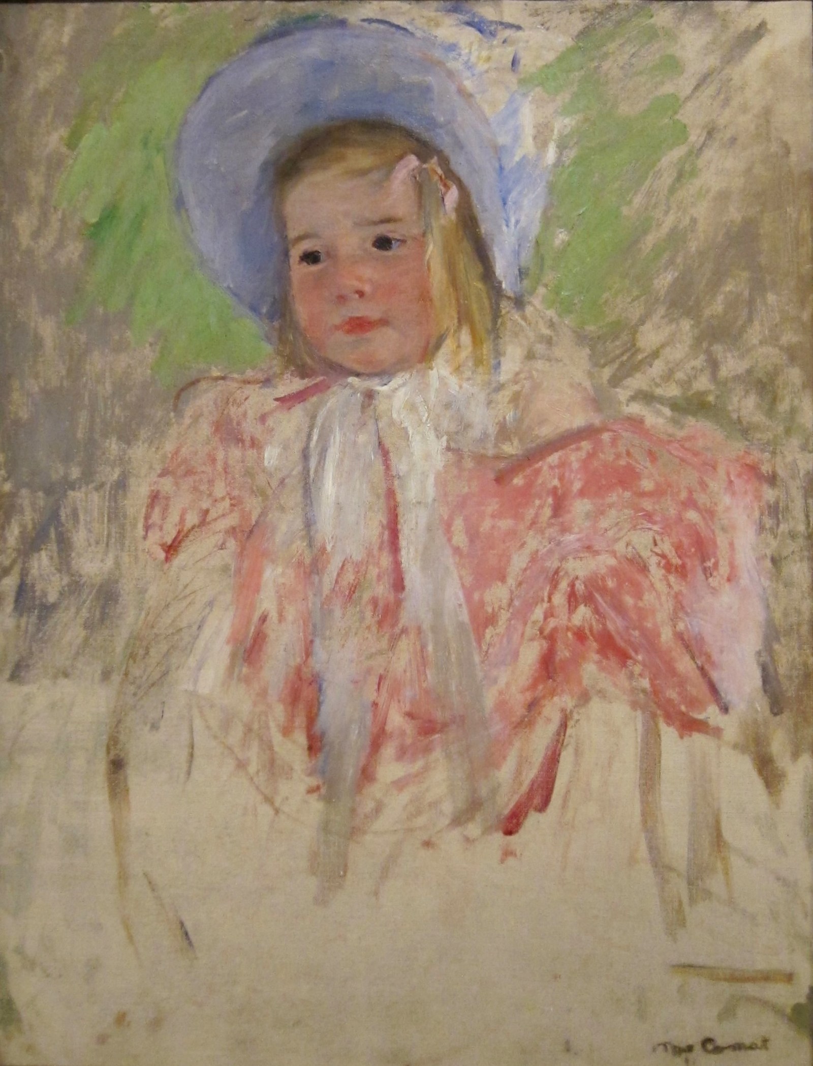Simone in a Blue Bonnet (No. 1)