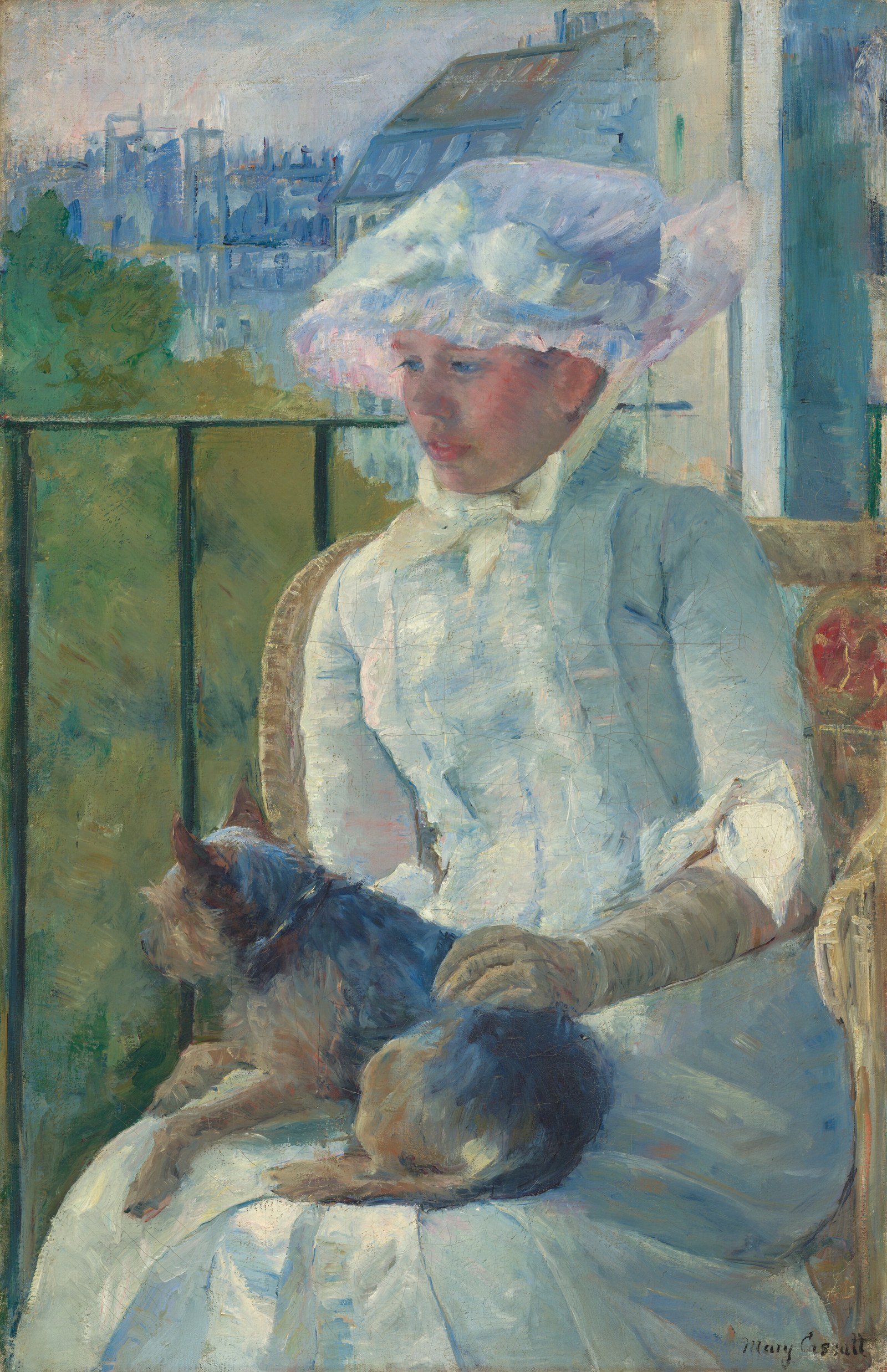 Young Girl at a Window