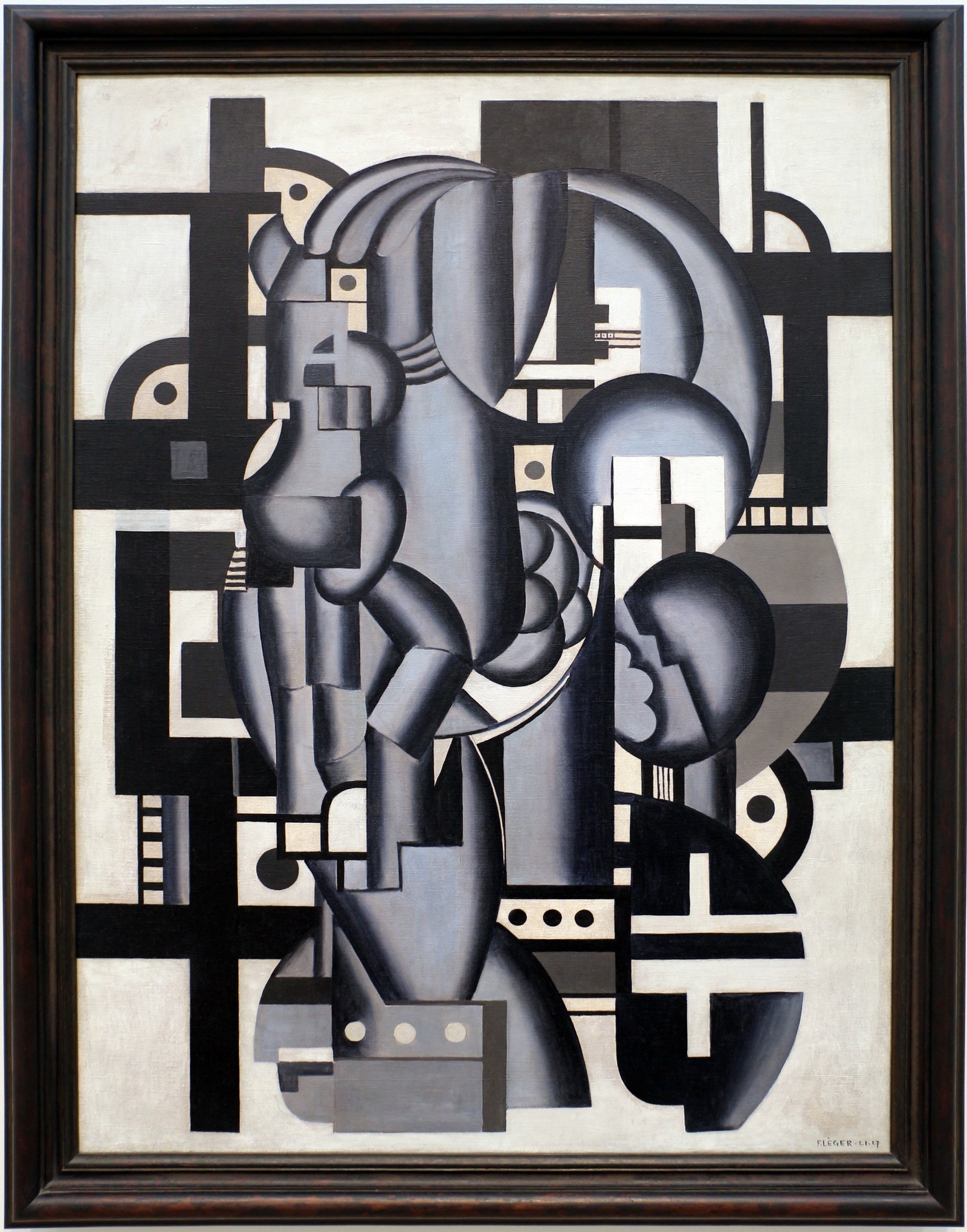 Composition in Blue
