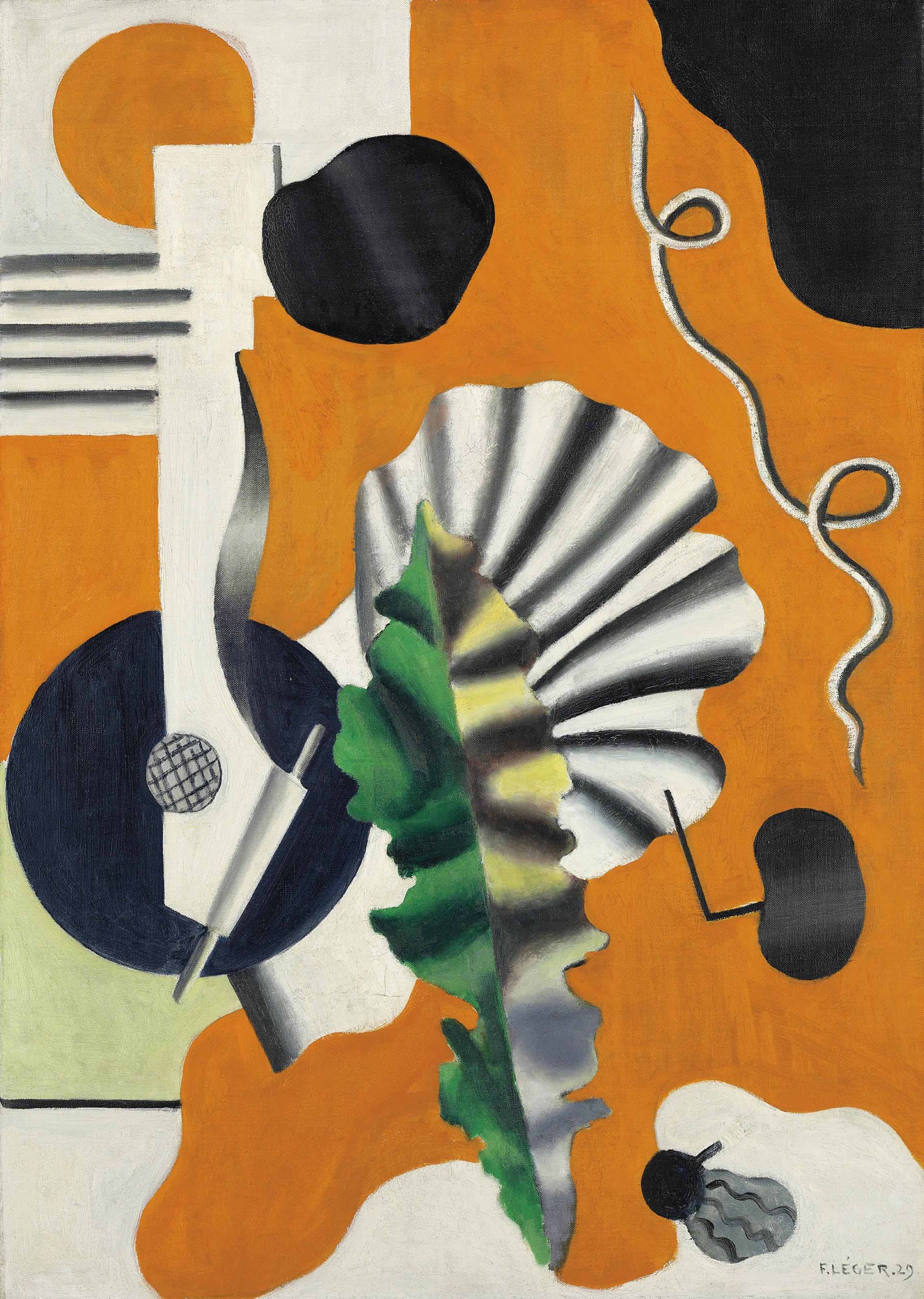 Composition using a compass and a shell