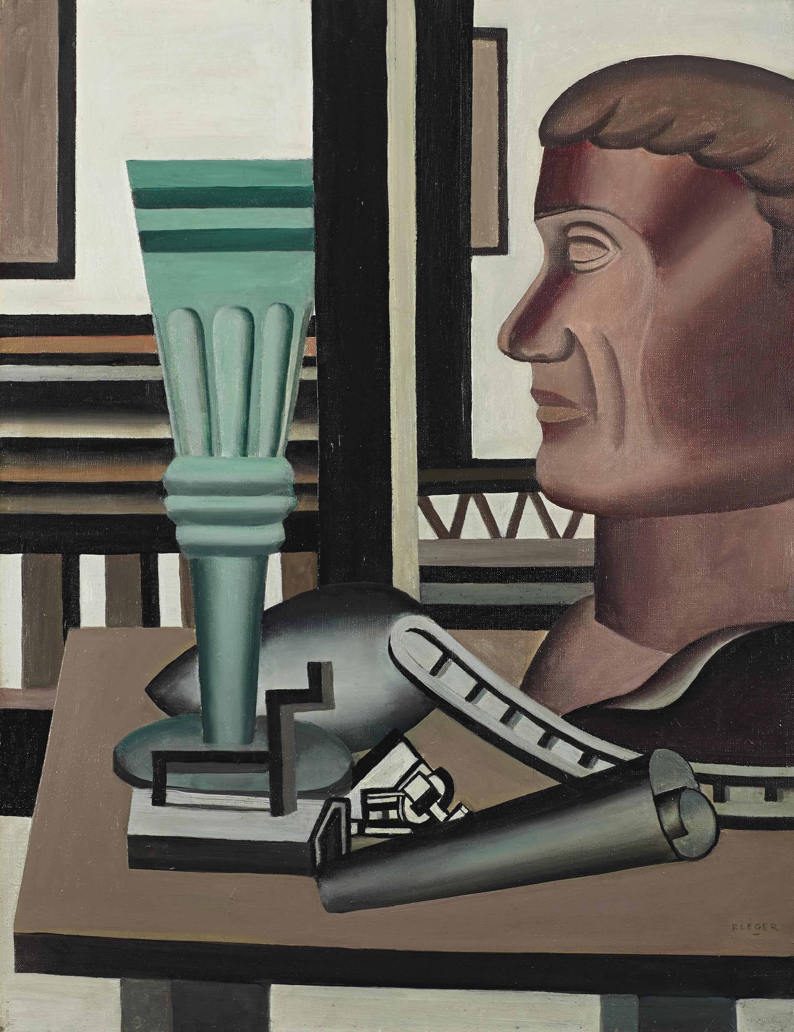 Still Life with a Bust (Definitive State)