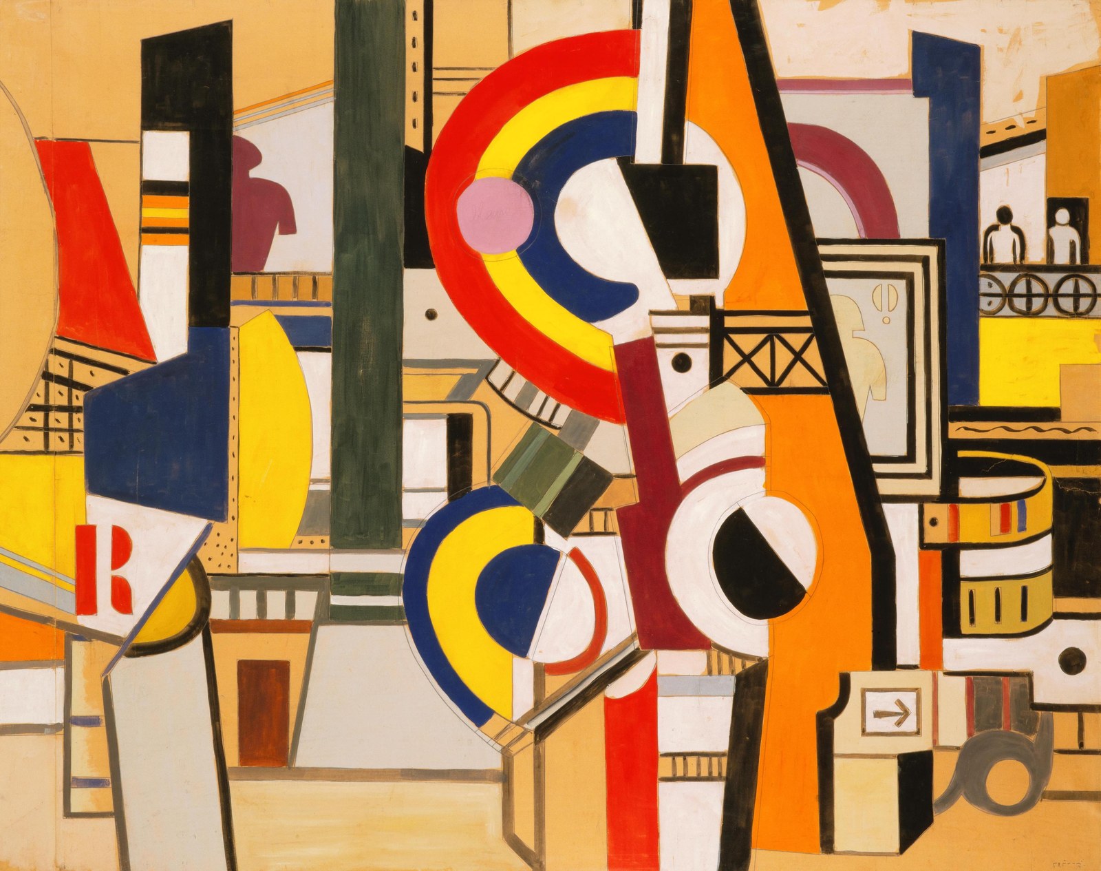 Study for The Disks in the City