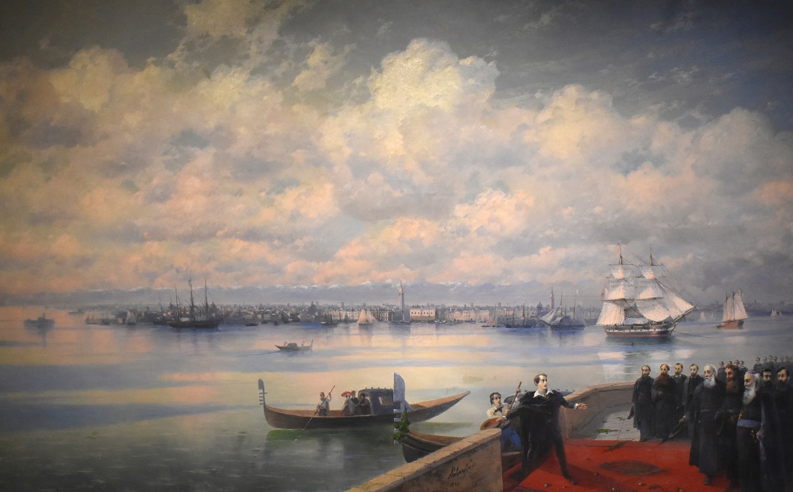 Byron's visit to the Mekhitarists in Surb Ghazar Island