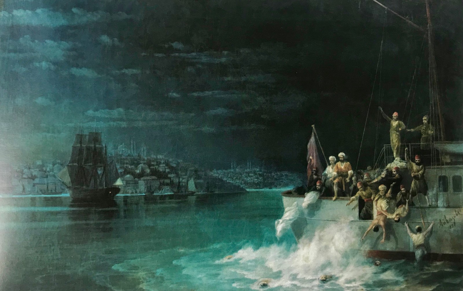 Night. The Tragedy at the Sea of Marmara