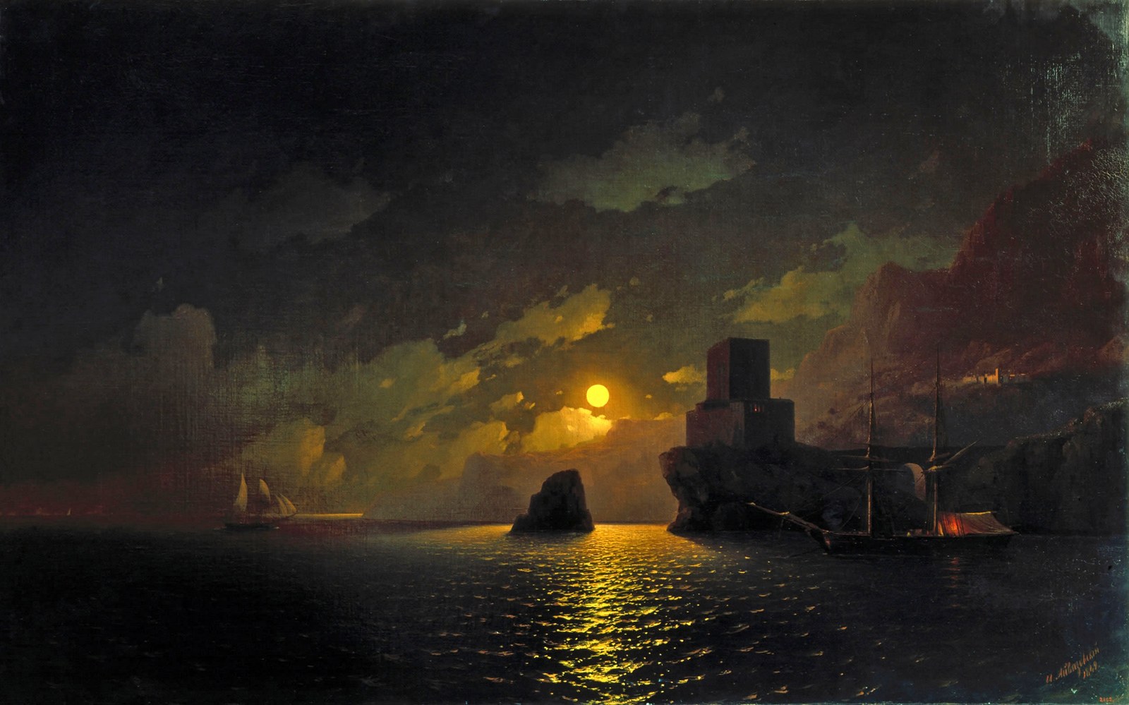 Russian squadron at the Sevastopol roadstead