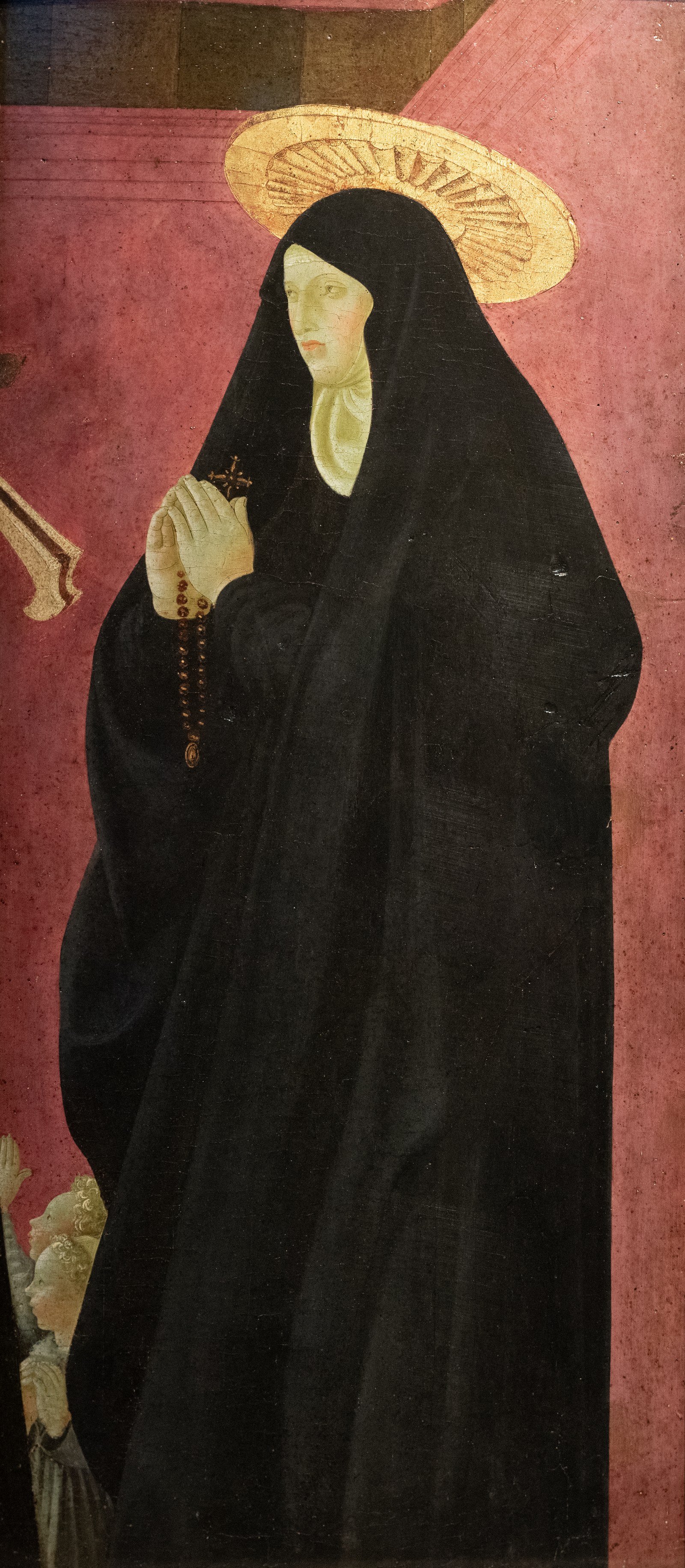 Saint and Two Children, Fragment