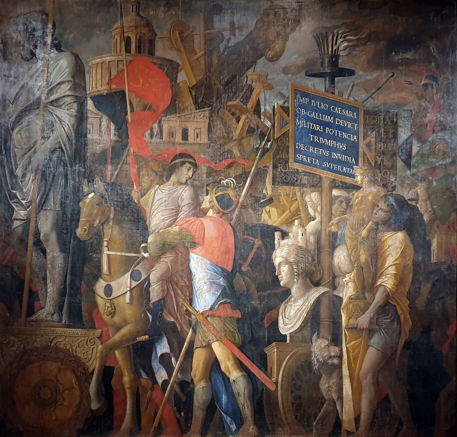 The Triumphs of Caesar II: The Bearers of Standards and Siege Equipment