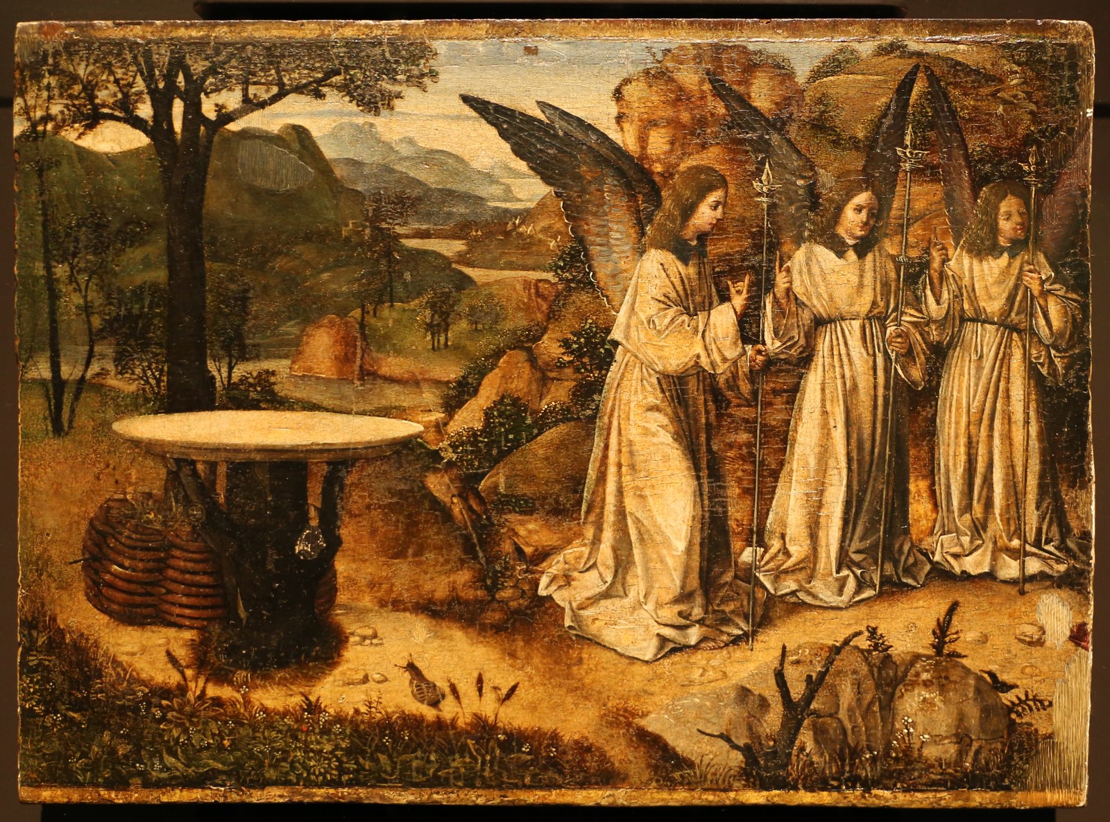 Visit of the three angels to Abraham